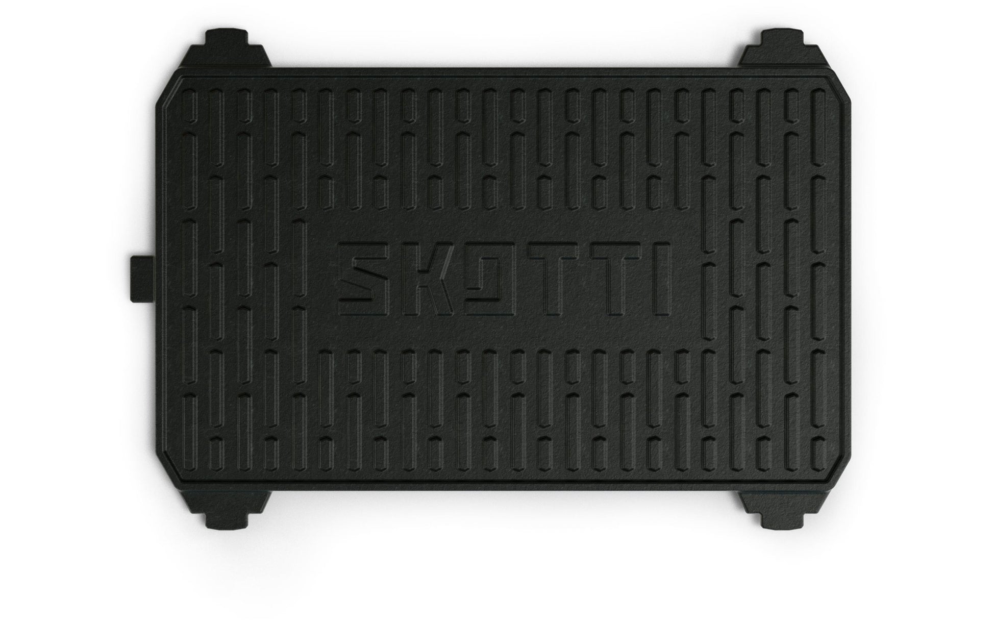 Skotti Grillplatte KAST – 18 × 29,5 × 1 cm, für Grills, Gusseisen