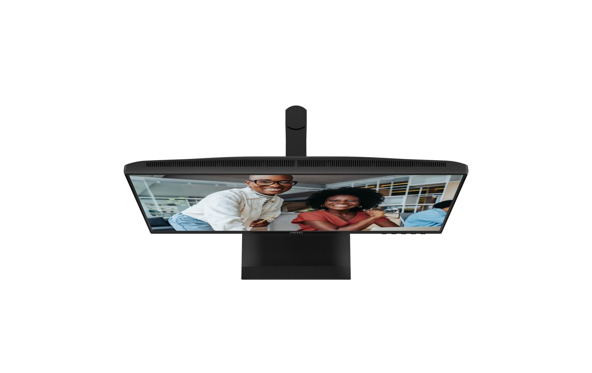 AOC 24E4U – Monitor, 23,8", IPS, 120 Hz, 300 cd/m², USB-Hub, Integrierte Lautsprecher, VESA 100 × 100, Schwarz