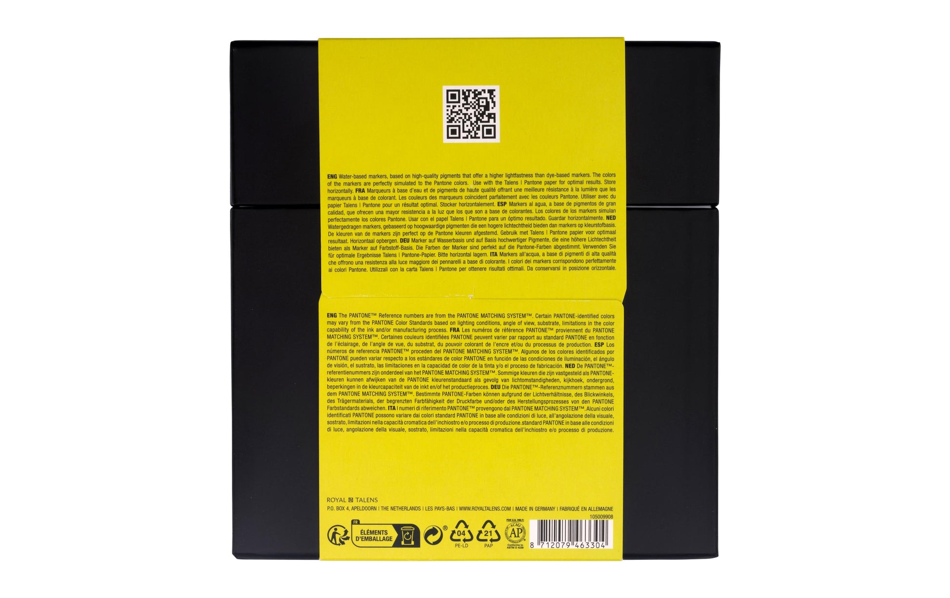 Talens Non-Permanent Marker Pantone – sortiert – 9er-Set