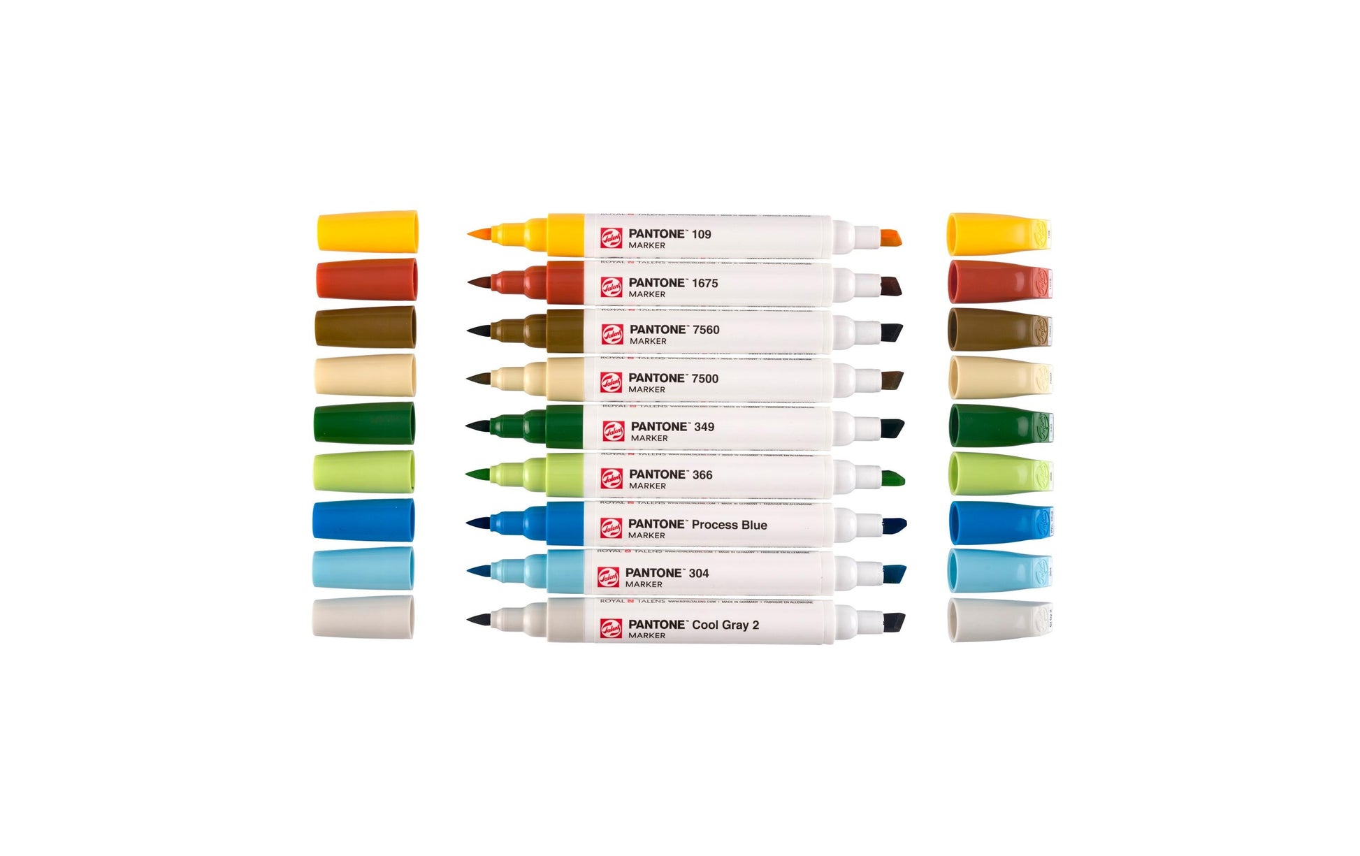 Talens Non-Permanent Marker Pantone – sortiert – 9er-Set