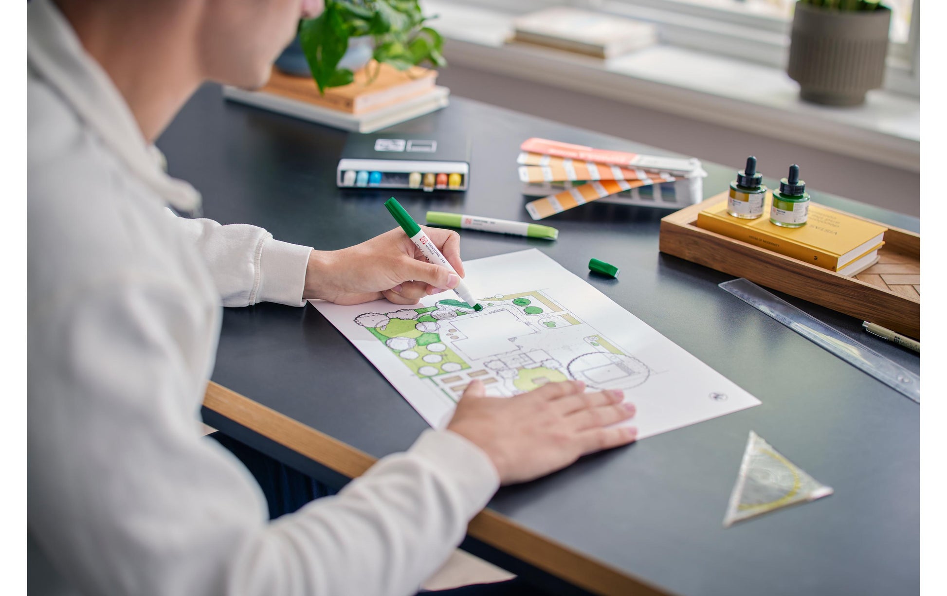 Talens Non-Permanent Marker Pantone – sortiert – 9er-Set