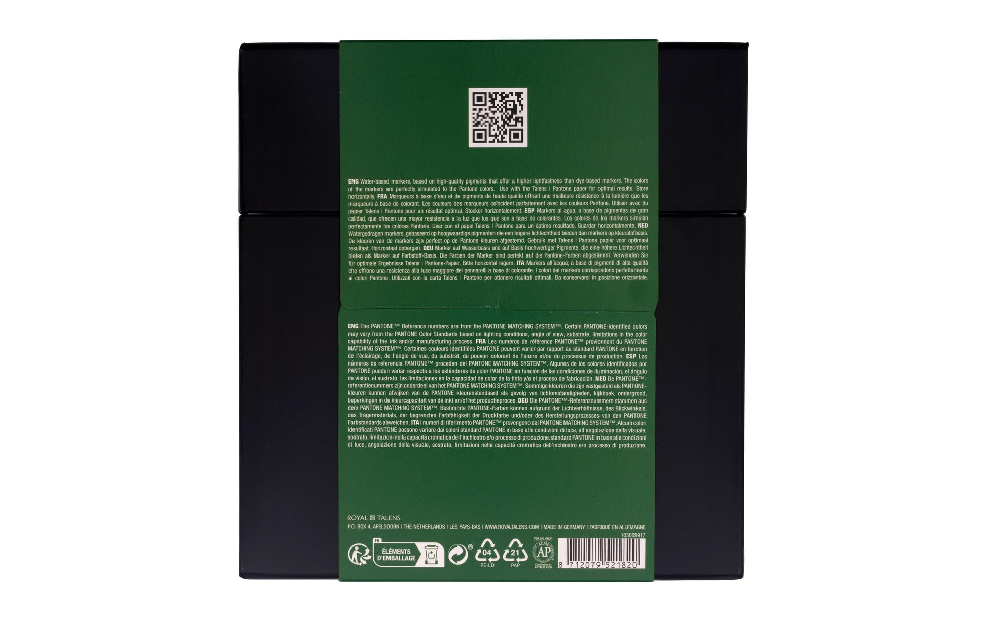 Talens Non-Permanent Marker Pantone – sortiert – 9er-Set
