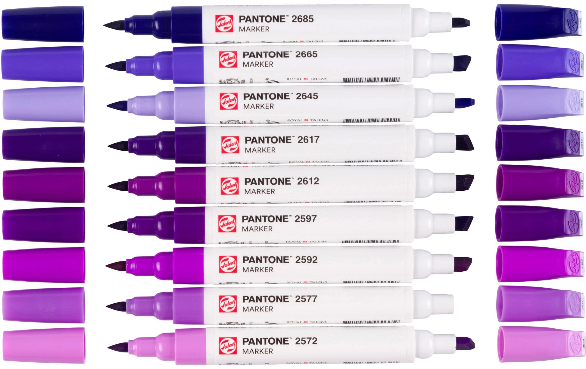 Talens Non-Permanent-Marker Pantone – sortiert – 9er-Set