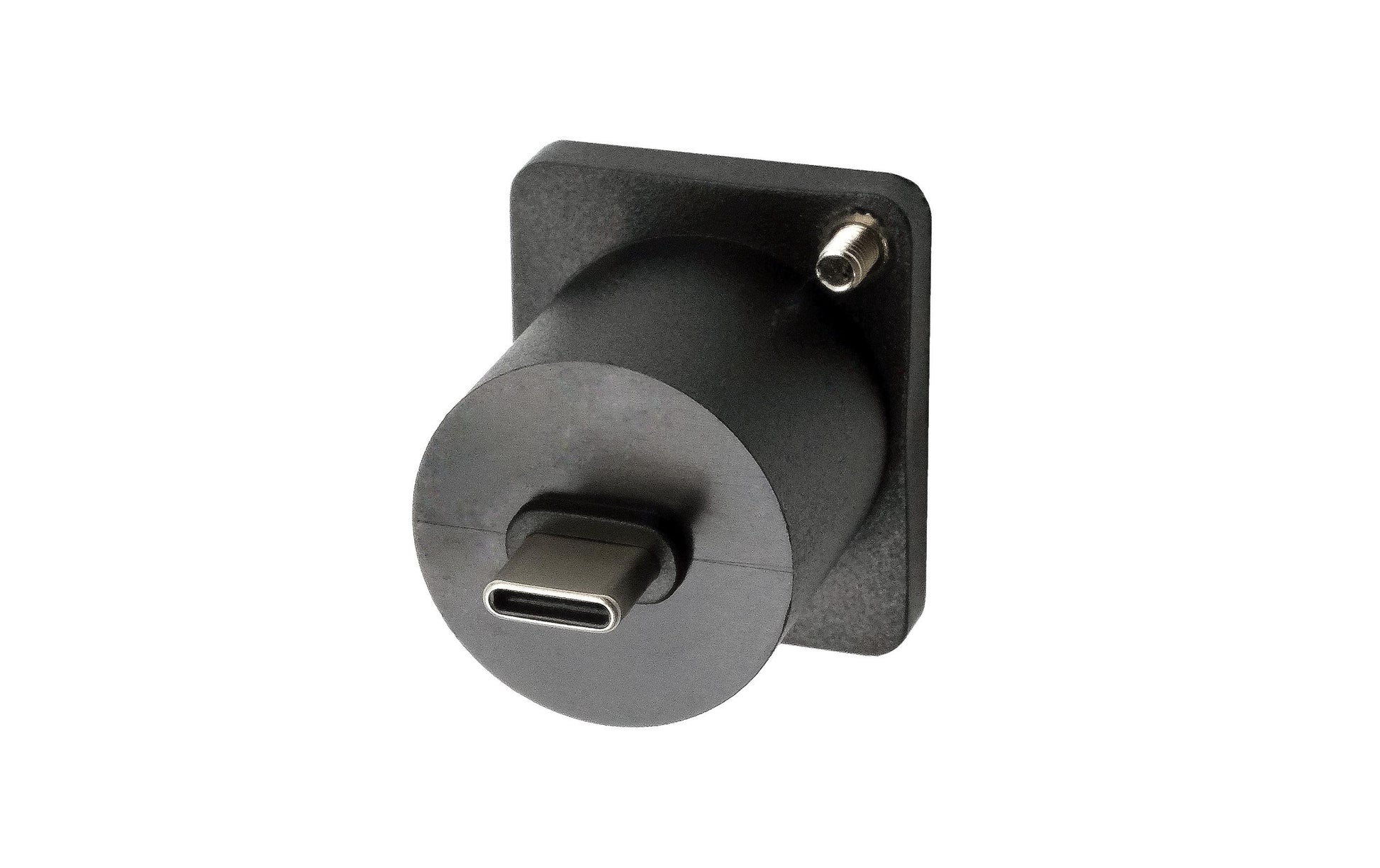 EXSYS EX-49167 Adapter USB-C zu USB-C – USB 3.2 Gen 2 (10 Gbit/s), USB Power Delivery – Schwarz