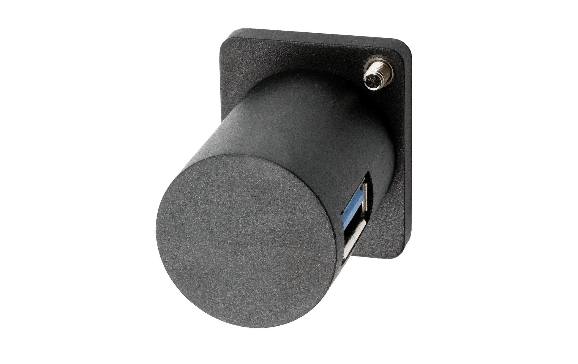 EXSYS EX-49154 Adapter USB-A zu USB-A – USB 3.2 Gen 1 (5 Gbit/s), beidseitig einsteckbar, flach/winkelförmig
