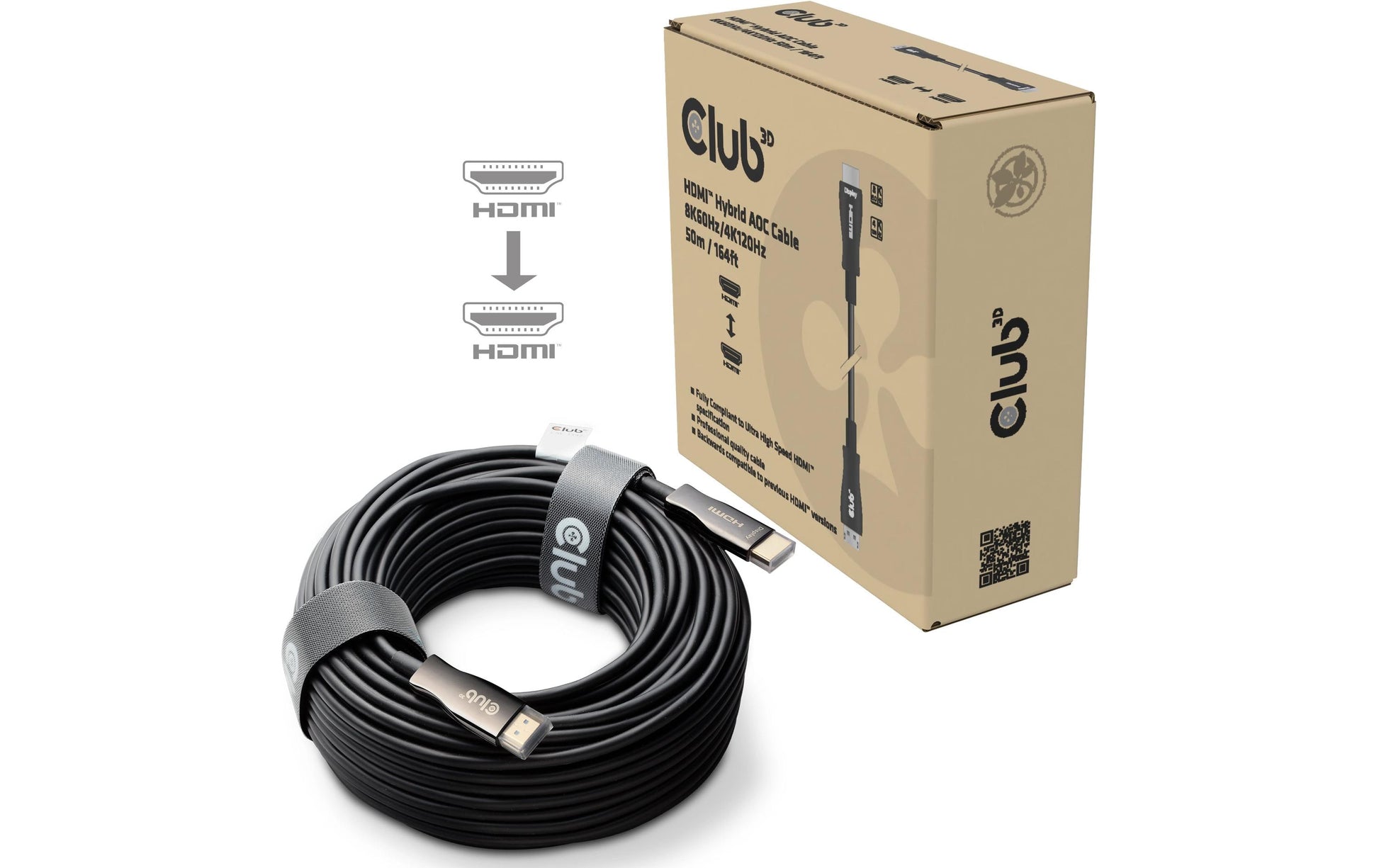 CLUB3D Club 3D HDMI-Kabel, Schwarz