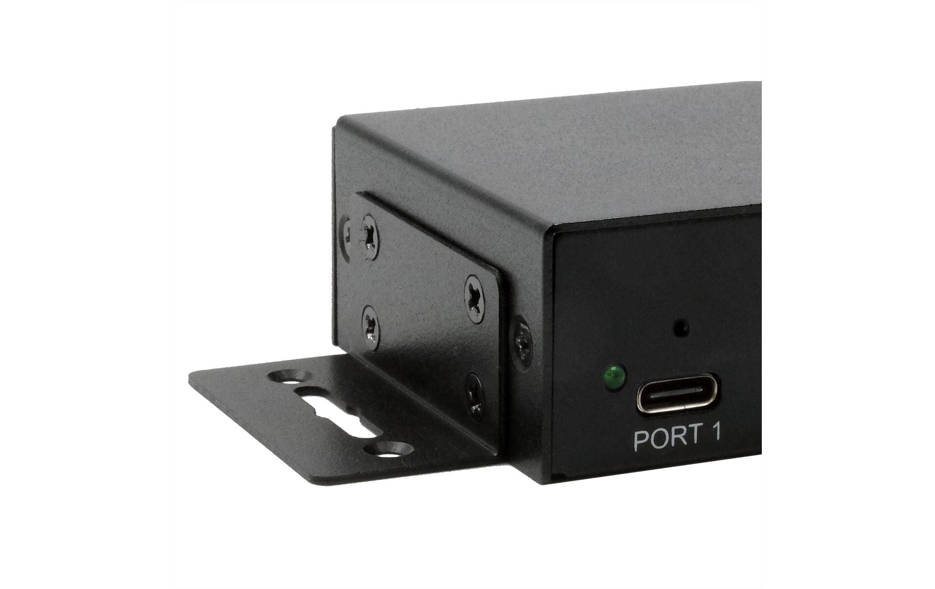 EXSYS EX-12294HMS USB-Hub – USB-C, 4× USB-C (10 Gbit/s)