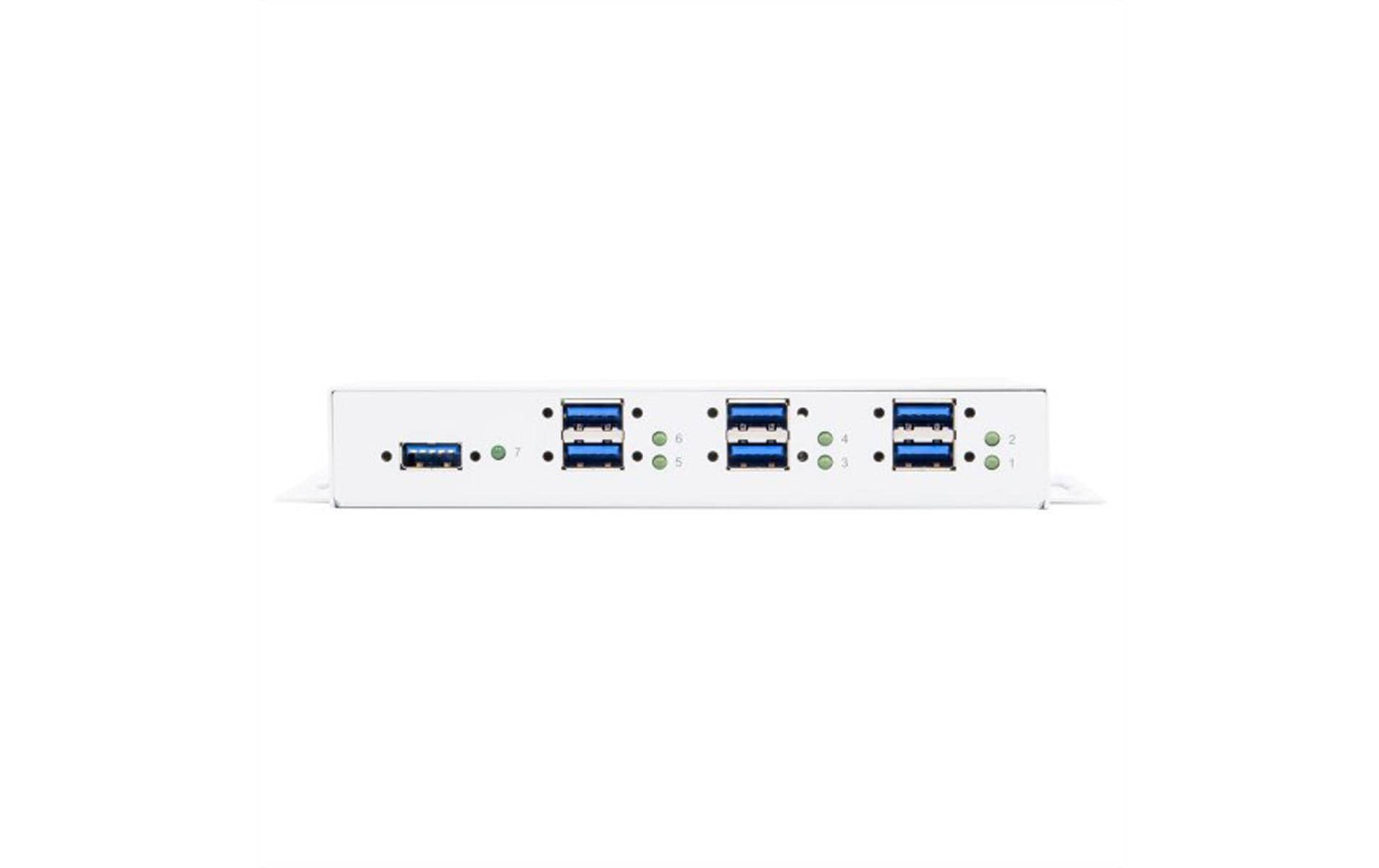 EXSYS EX-1189HMVS-3W USB-Hub – USB-A, 7× USB-A