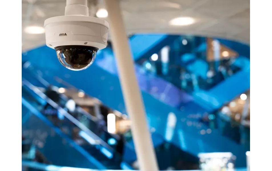 Axis P3288-LV Netzwerkkamera – 4K, 8 MP, PoE, Weiss
