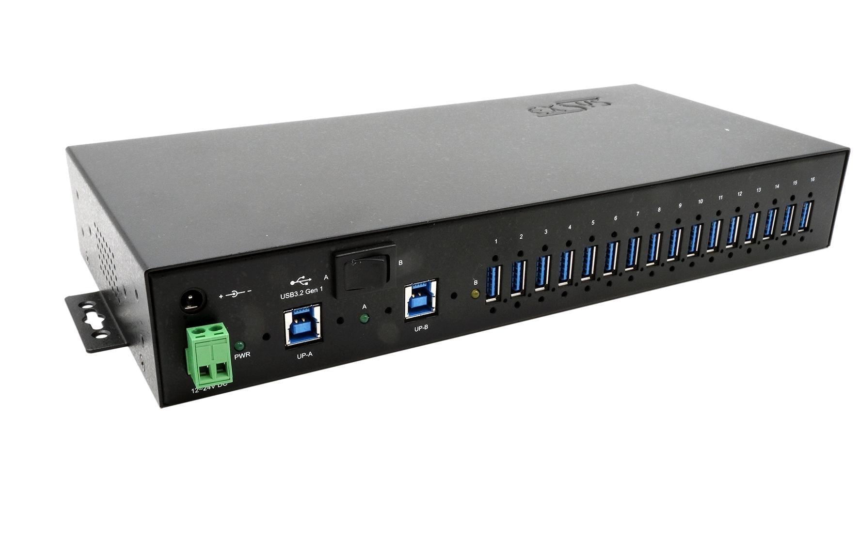 EXSYS EX-1526HMVS USB-Hub – USB 3.0, 16× USB-A