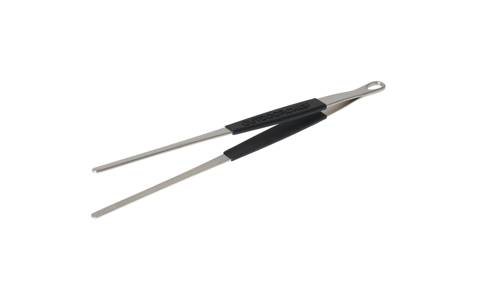 OUTDOORCHEF Grillzange 5 × 2,1 × 45 cm, Edelstahl/Kunststoff, Silber, spülmaschinenfest