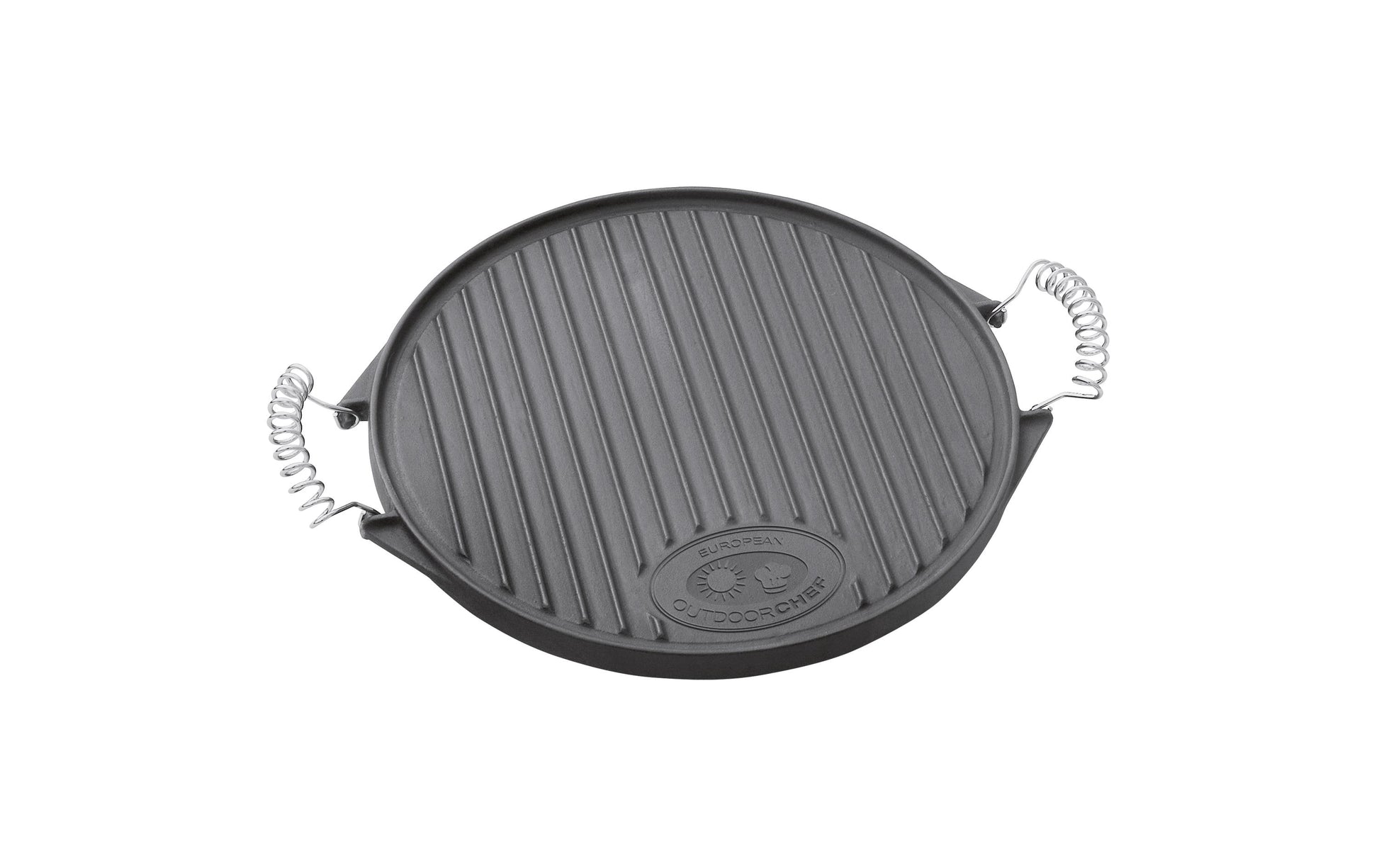 OUTDOORCHEF Grillplatte S, Ø 33 cm, H 1,8 cm, Gusseisen – für 420 Grill