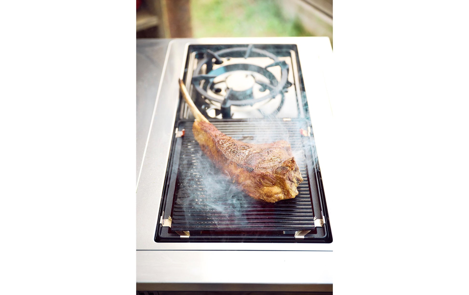 OUTDOORCHEF BLAZINGLAS L – 24,2×27,2×5,6 cm – Schwarz