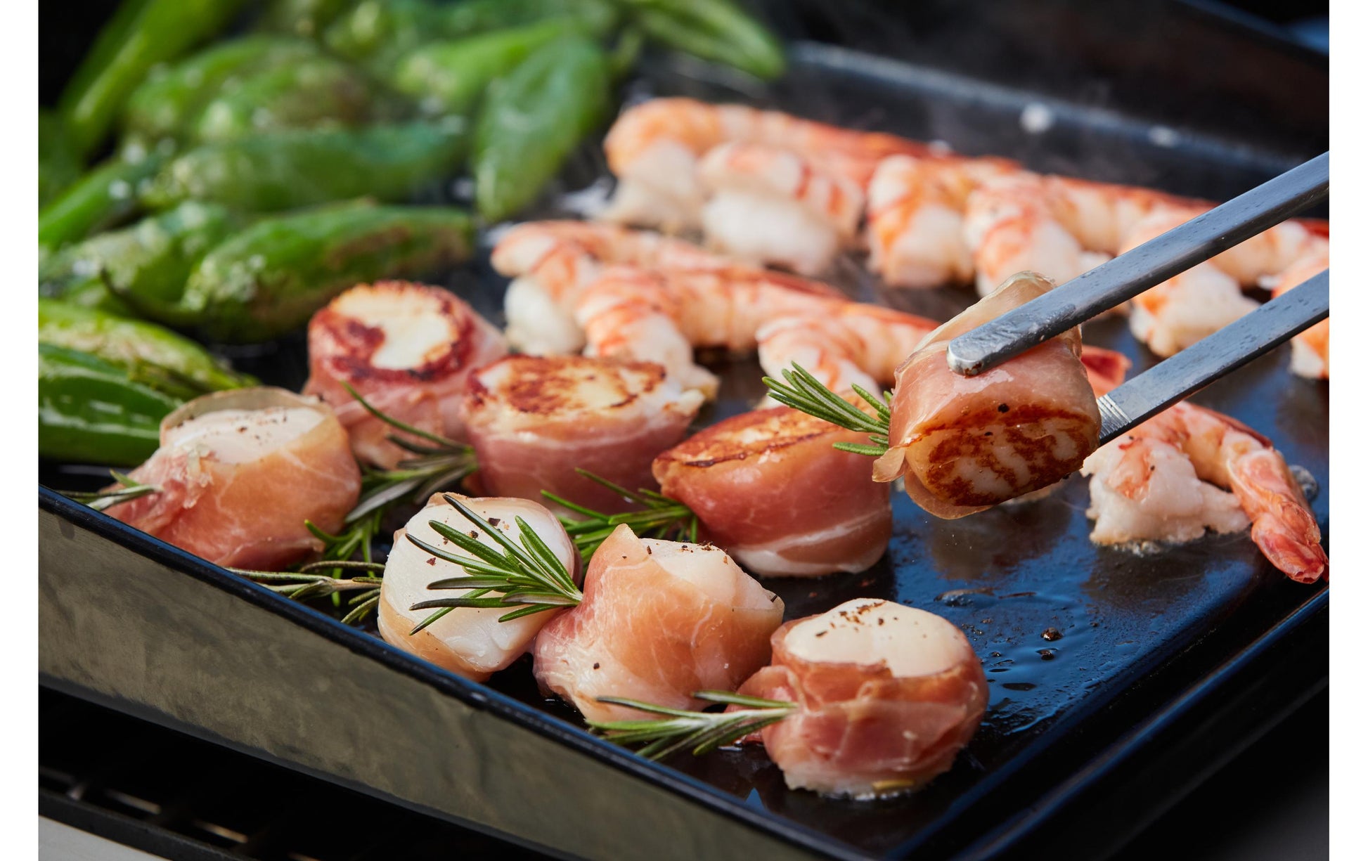 Outdoorchef – Plancha Universal – 32 × 38,4 cm, für DAVOS 570 G PRO und DAVOS 570 G