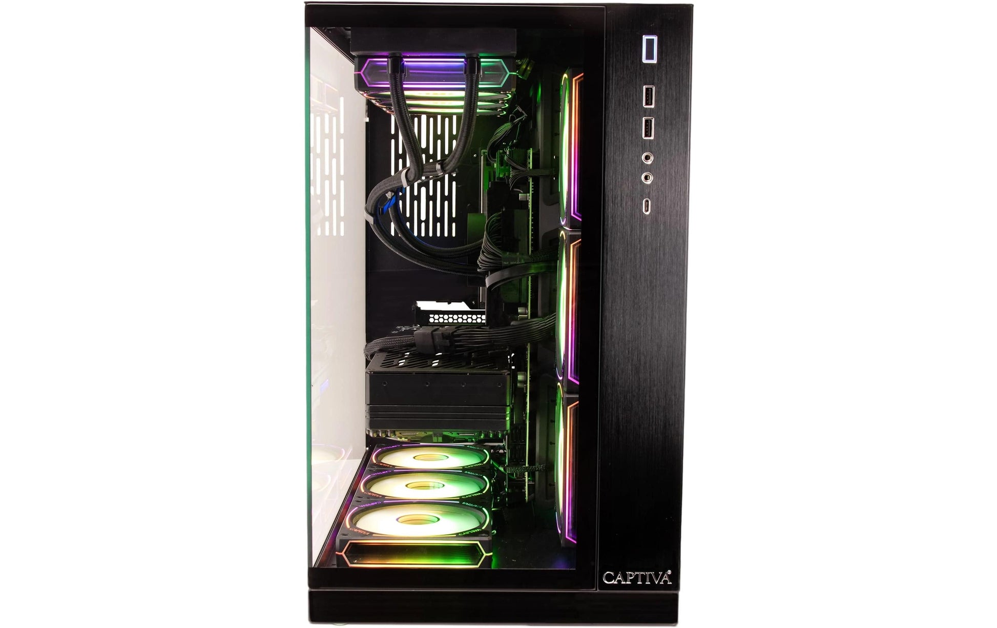 Captiva Ultimate Gaming I89-252 Tower – Intel Core i9-14900KF, 128 GB RAM, 4 TB SSD, Windows 11 Home