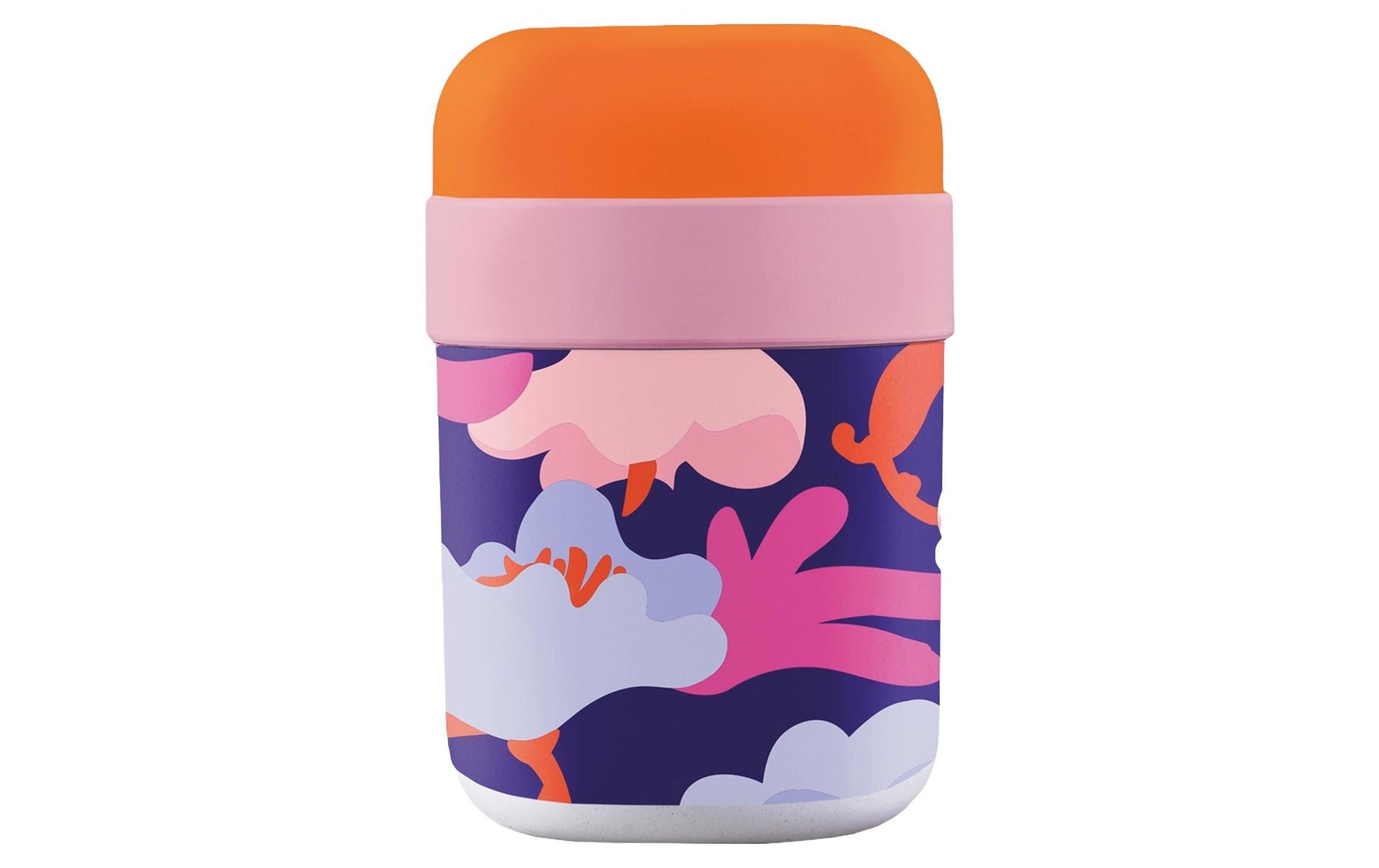 BioLoco Lunchbox 500 ml + 200 ml, Polylactid (PLA), mehrfarbig, für Kinder