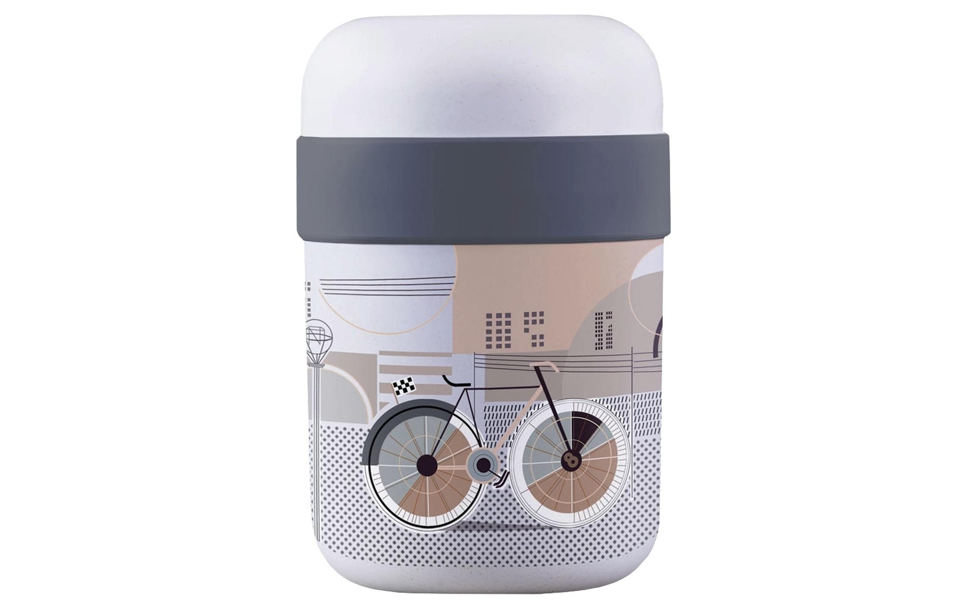 BioLoco Lunchbox 700 ml, 2 Fächer, Biokunststoff (PLA)