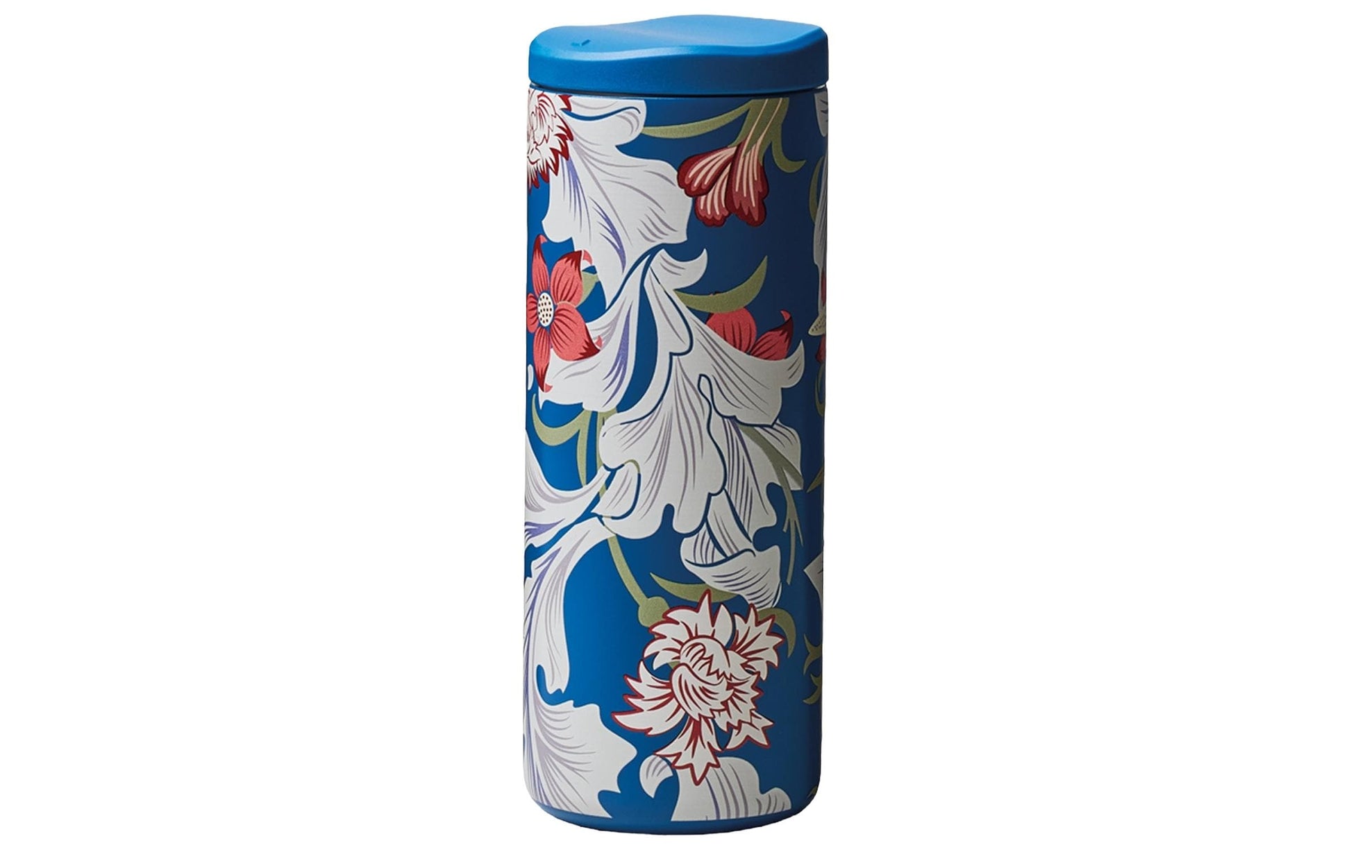 BioLoco Neo-Virginia Thermobecher 350 ml – doppelwandig 10 h heiss/10 h kalt, PP (innen Edelstahl), Blau