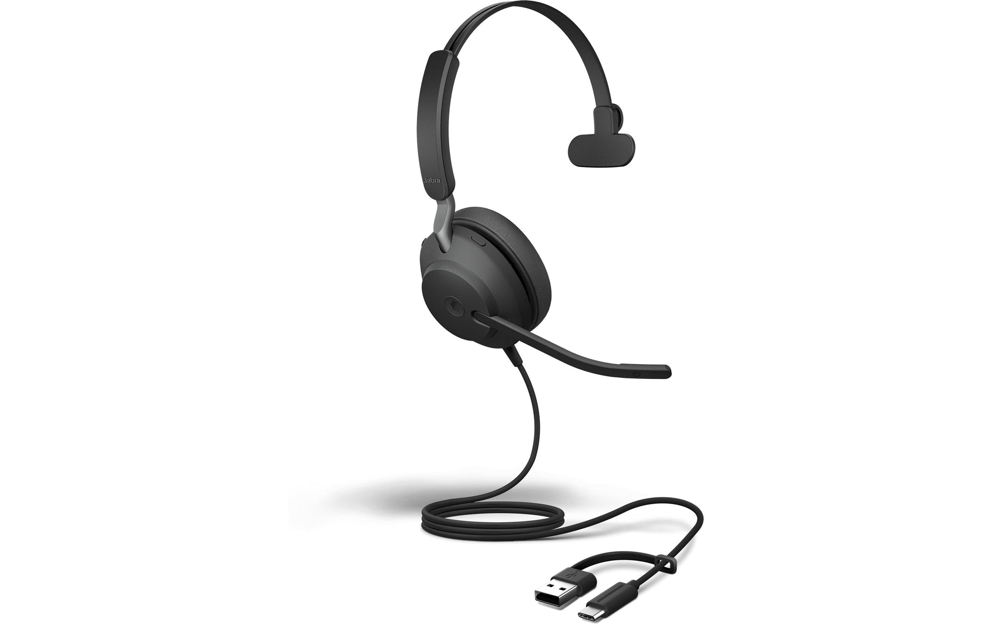 Jabra EVOLVE2 40 SE – Mono Headset – USB‑C/USB‑A – für PC/Mac
