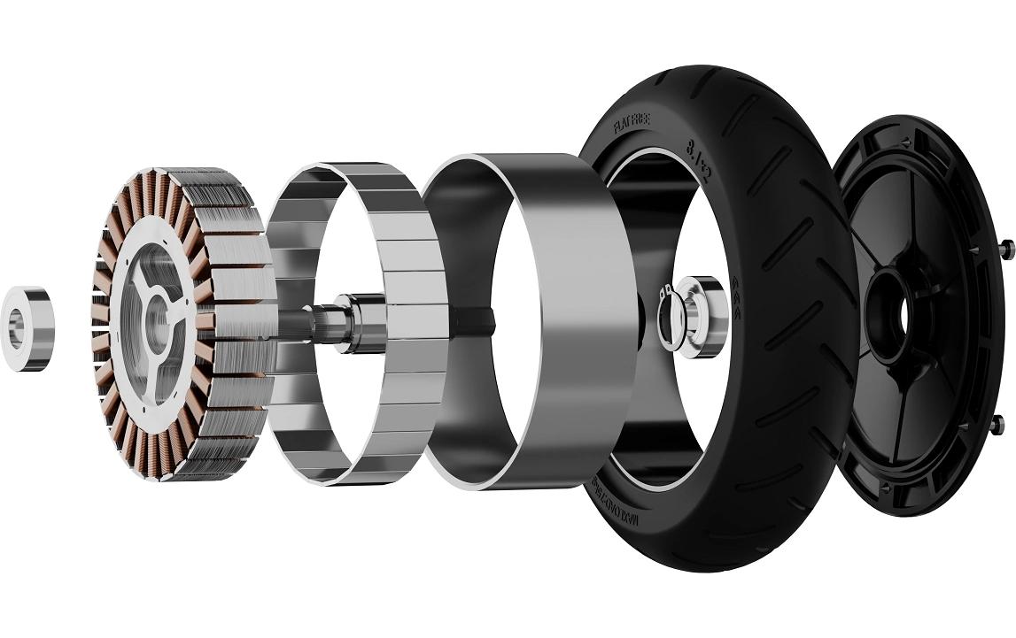 Segway E2 E II – E‑Scooter – 250 W, 8", 25 km/h, Reichweite bis 25 km, 220 Wh, schwarz