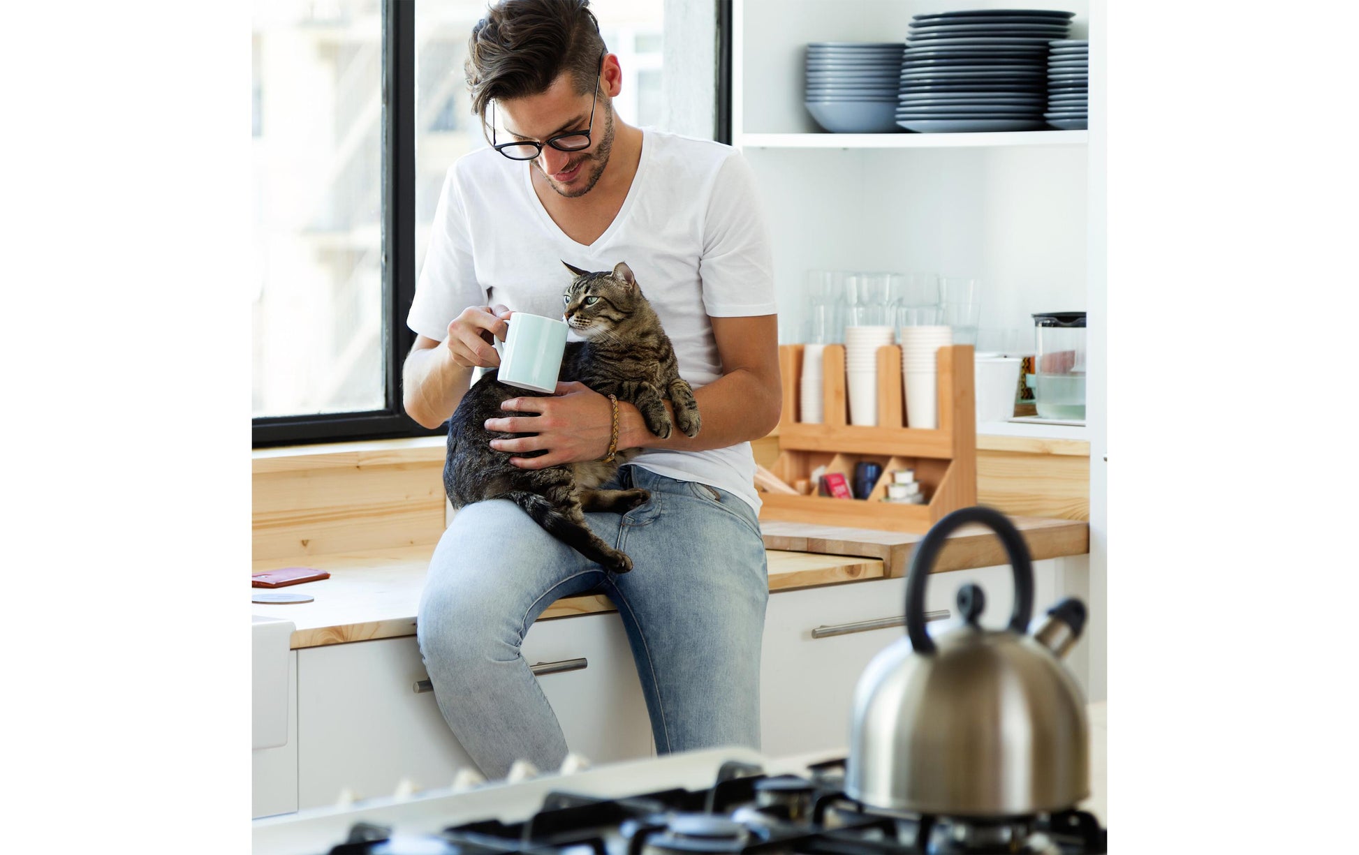 Relaxdays Kaffeekapselhalter für 6 Kapseln, Bambus, Hellbraun