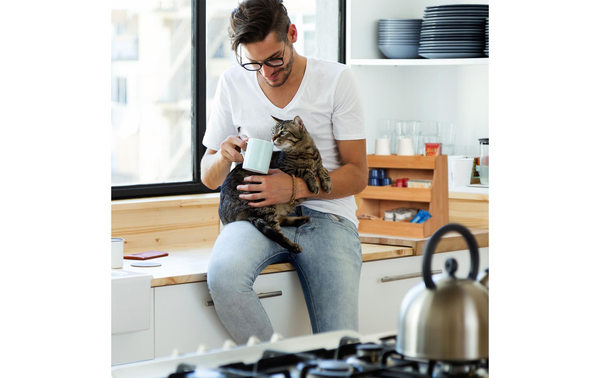 Relaxdays Kaffeekapselhalter für 9 Kapseln, Bambus, Hellbraun