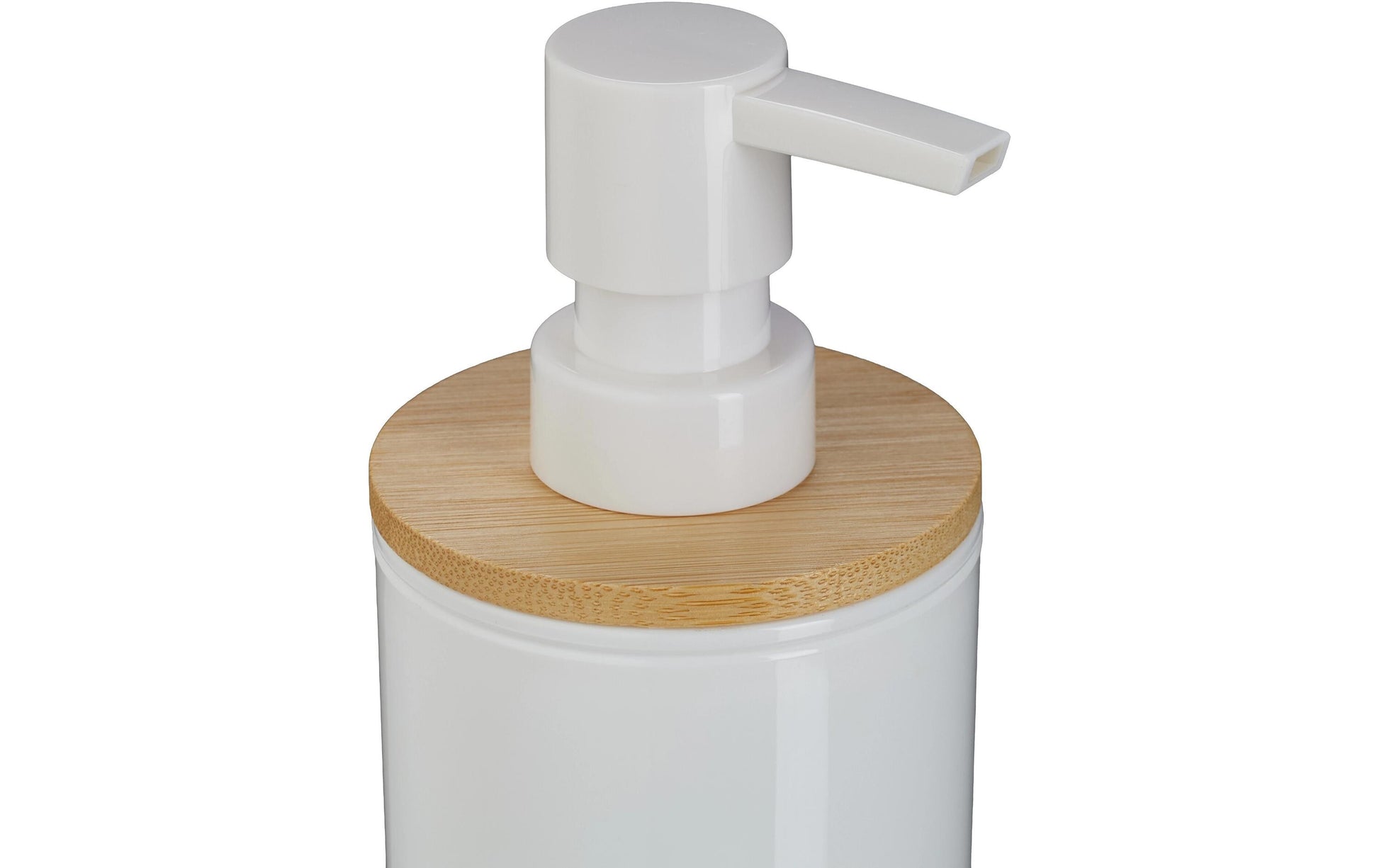 Relaxdays Aufbewahrungsbox – 85% Kunststoff/15% Bambus, Weiss, 7er-Set