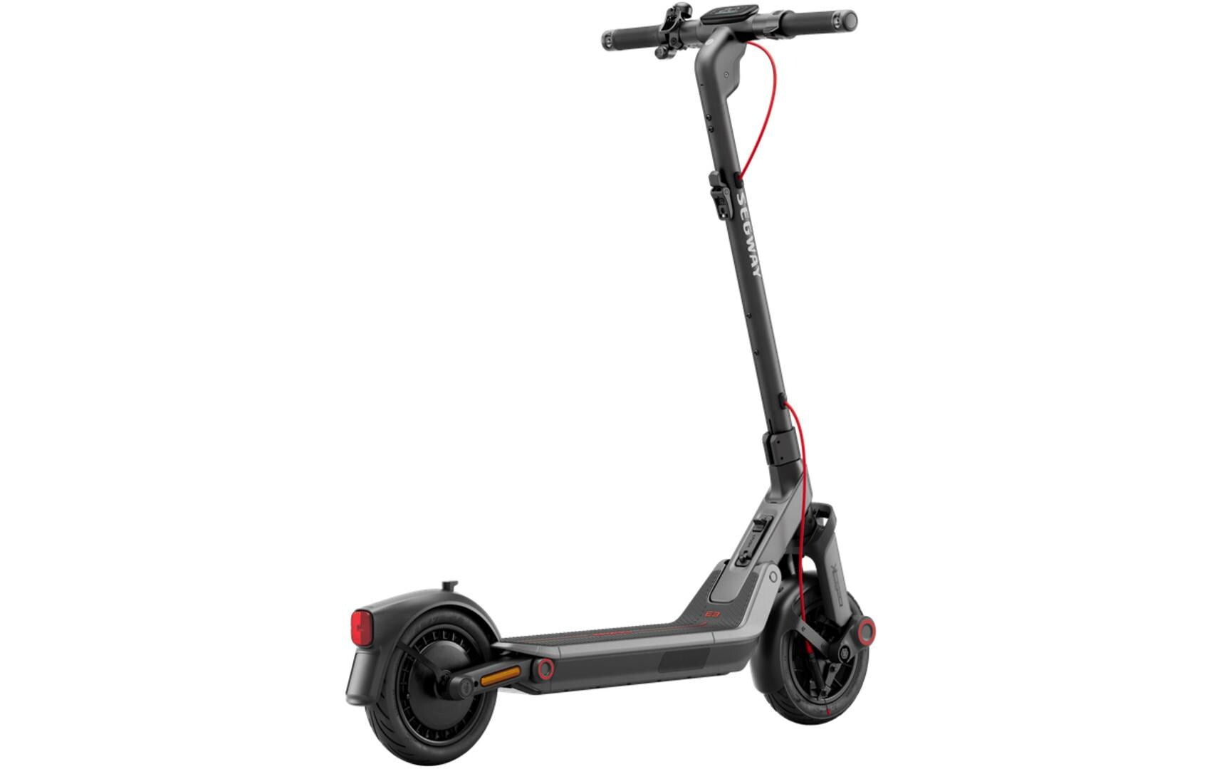 Segway Ninebot E3 D – E-Scooter – 800 W, 20 km/h, Reichweite bis 45 km, 276 Wh, grau