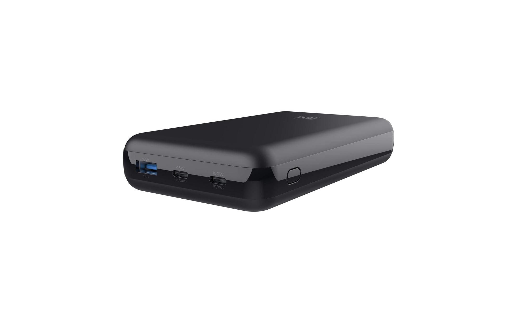 Trust Powerbank 10000 mAh, PD 100 W, 2× USB-C, 1× USB-A, Schwarz
