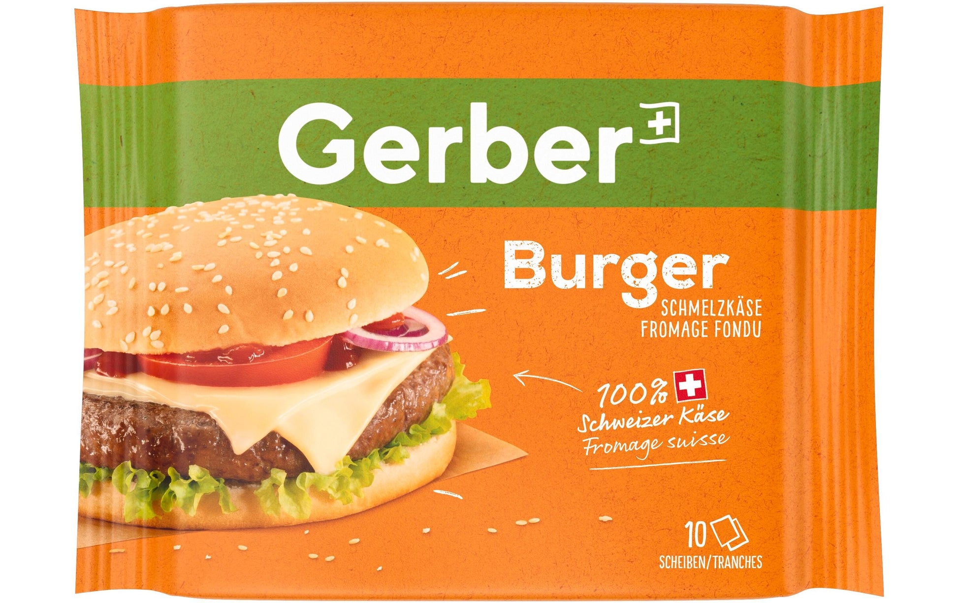 Gerber Rahmschmelzkäse Burger-Scheiben – 200 g