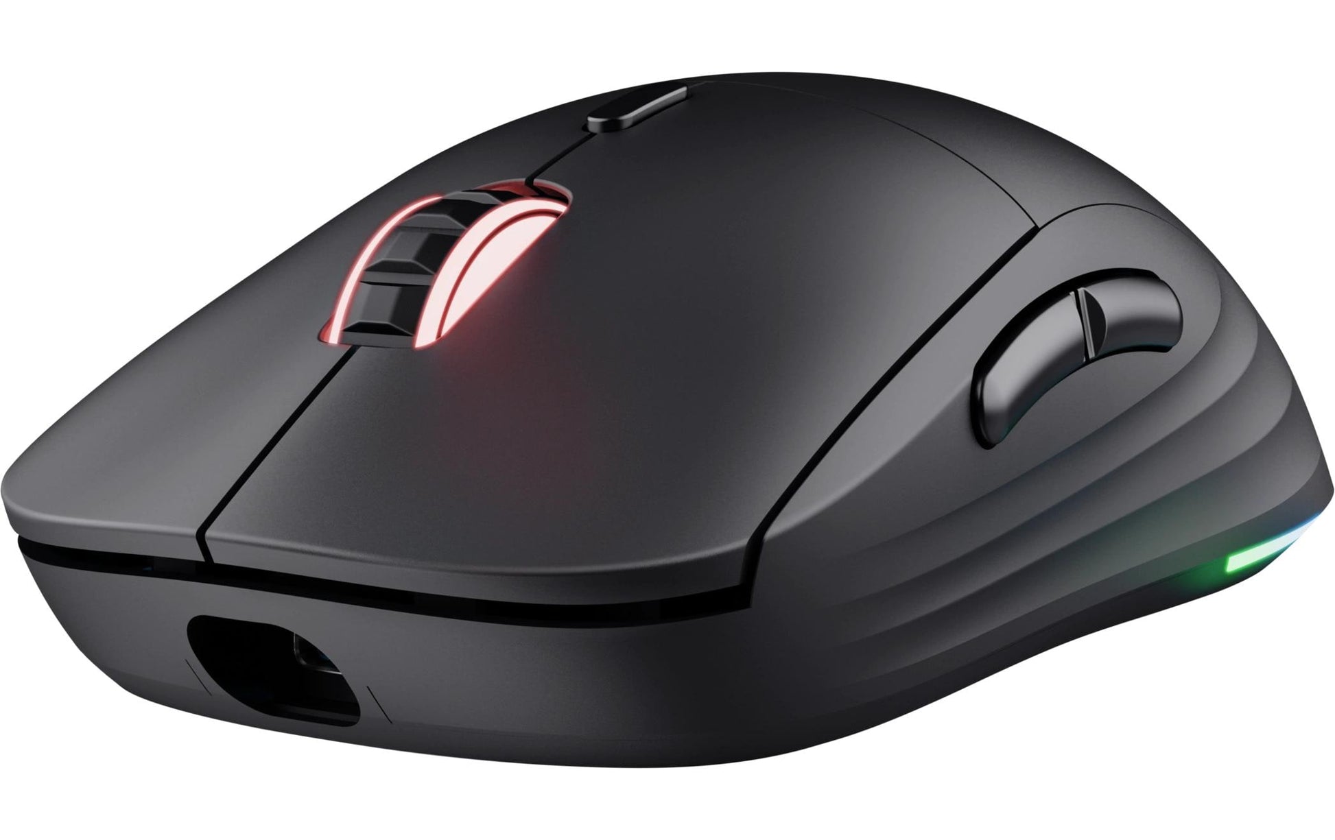 Trust GXT 927 Redex+ – Gaming-Maus – Kabellos (2,4 GHz), 25600 DPI, RGB-Beleuchtung, Rechtshänder, Schwarz