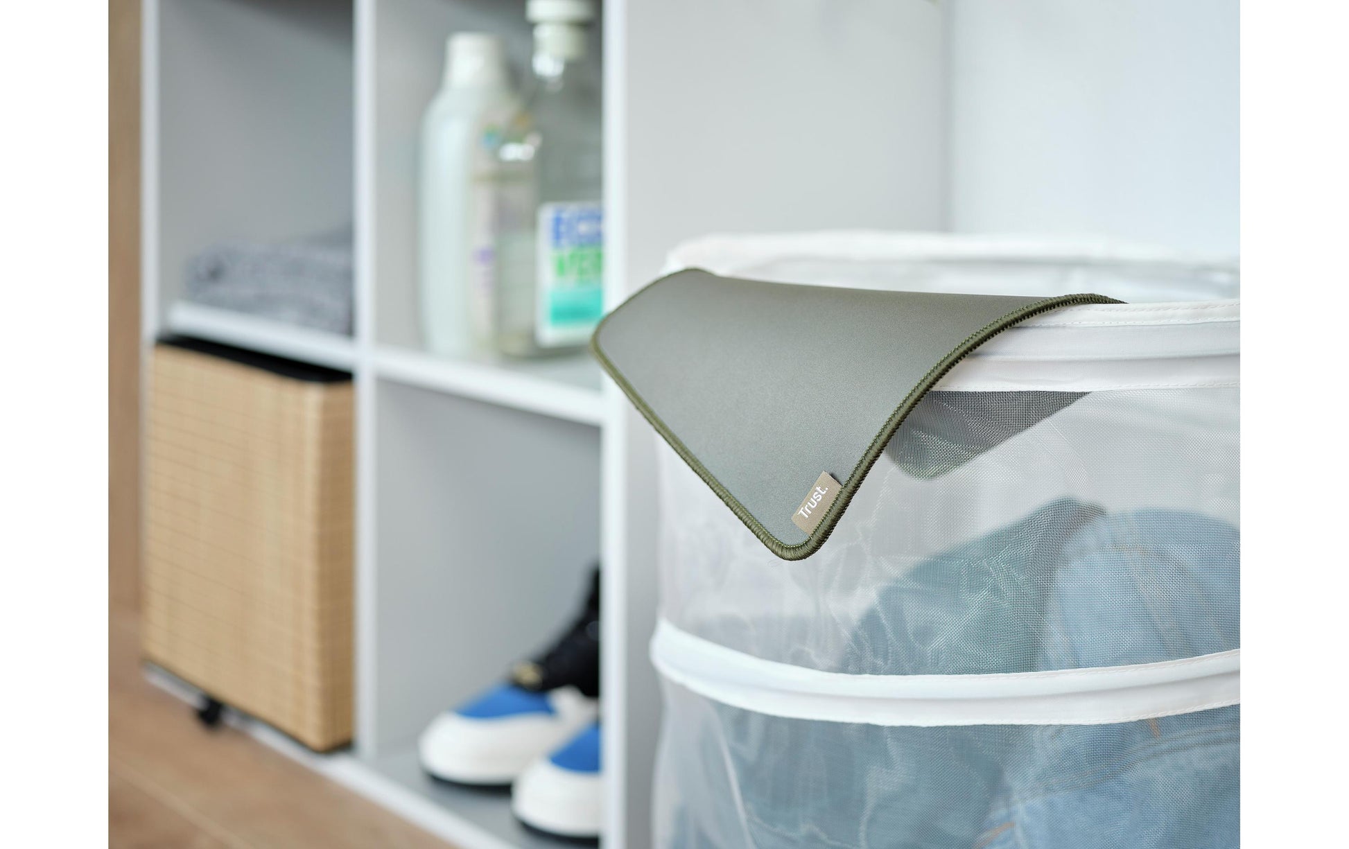 Trust Boye – Mauspad – 250 × 210 mm, Recyceltes PET, Grün