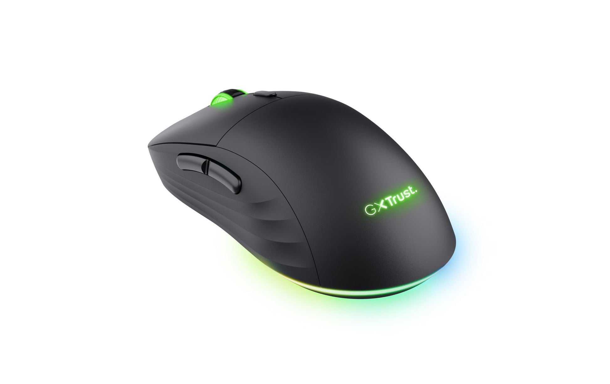Trust GXT 927 Redex+ – Gaming-Maus – Kabellos (2,4 GHz), 25600 DPI, RGB-Beleuchtung, Rechtshänder, Schwarz