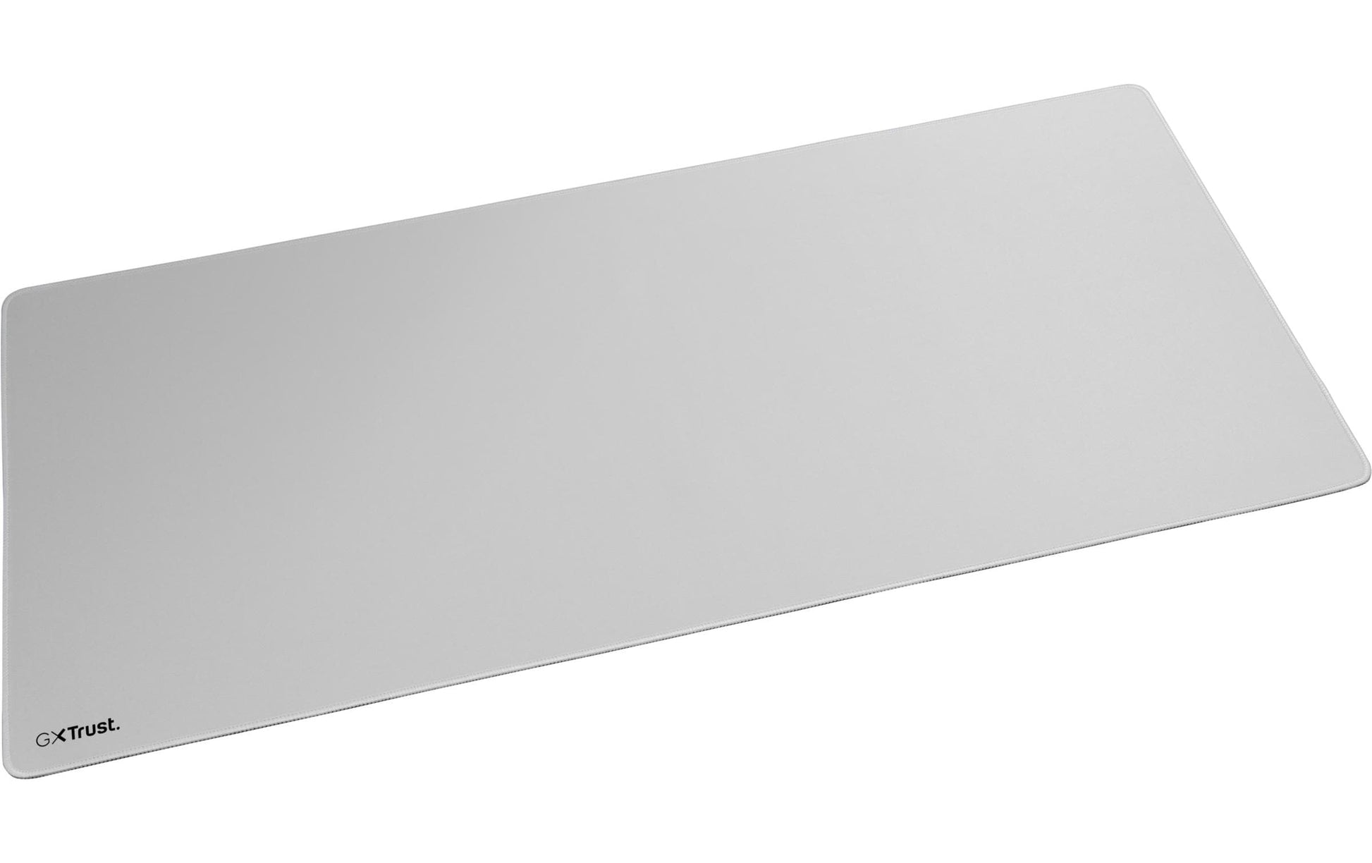 Trust GXT759W XXL Gaming-Mauspad – Anti-Rutsch-Basis, Gestickte Kanten, Weiss, 900 × 400 × 3 mm