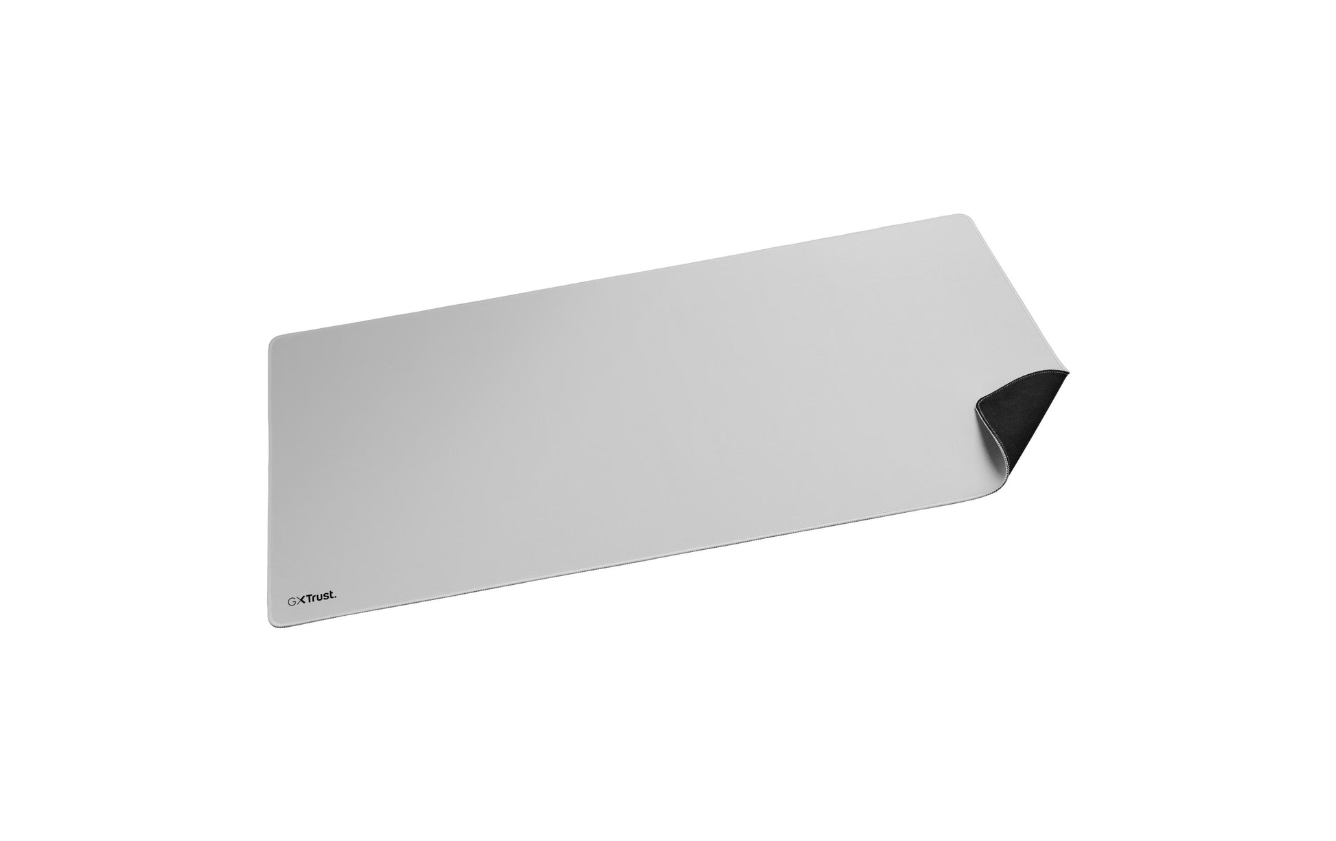 Trust GXT759W XXL Gaming-Mauspad – Anti-Rutsch-Basis, Gestickte Kanten, Weiss, 900 × 400 × 3 mm