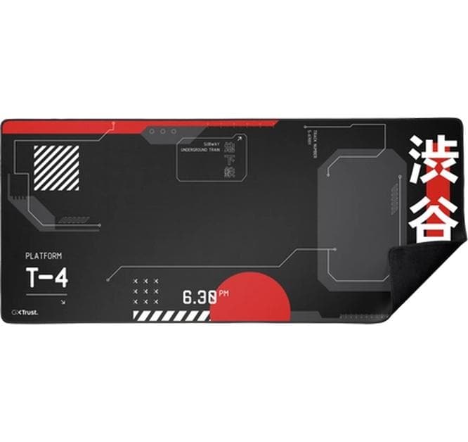 Trust GXT759 – Gaming-Mauspad – 900 × 400 mm, Polyethylenterephthalat, Schwarz