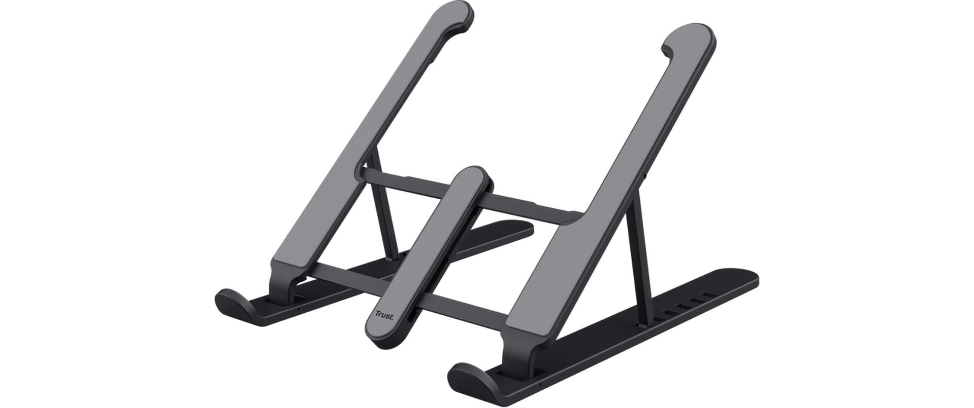 Trust Laptop-Ständer – bis 16", faltbar, höhenverstellbar – Grau