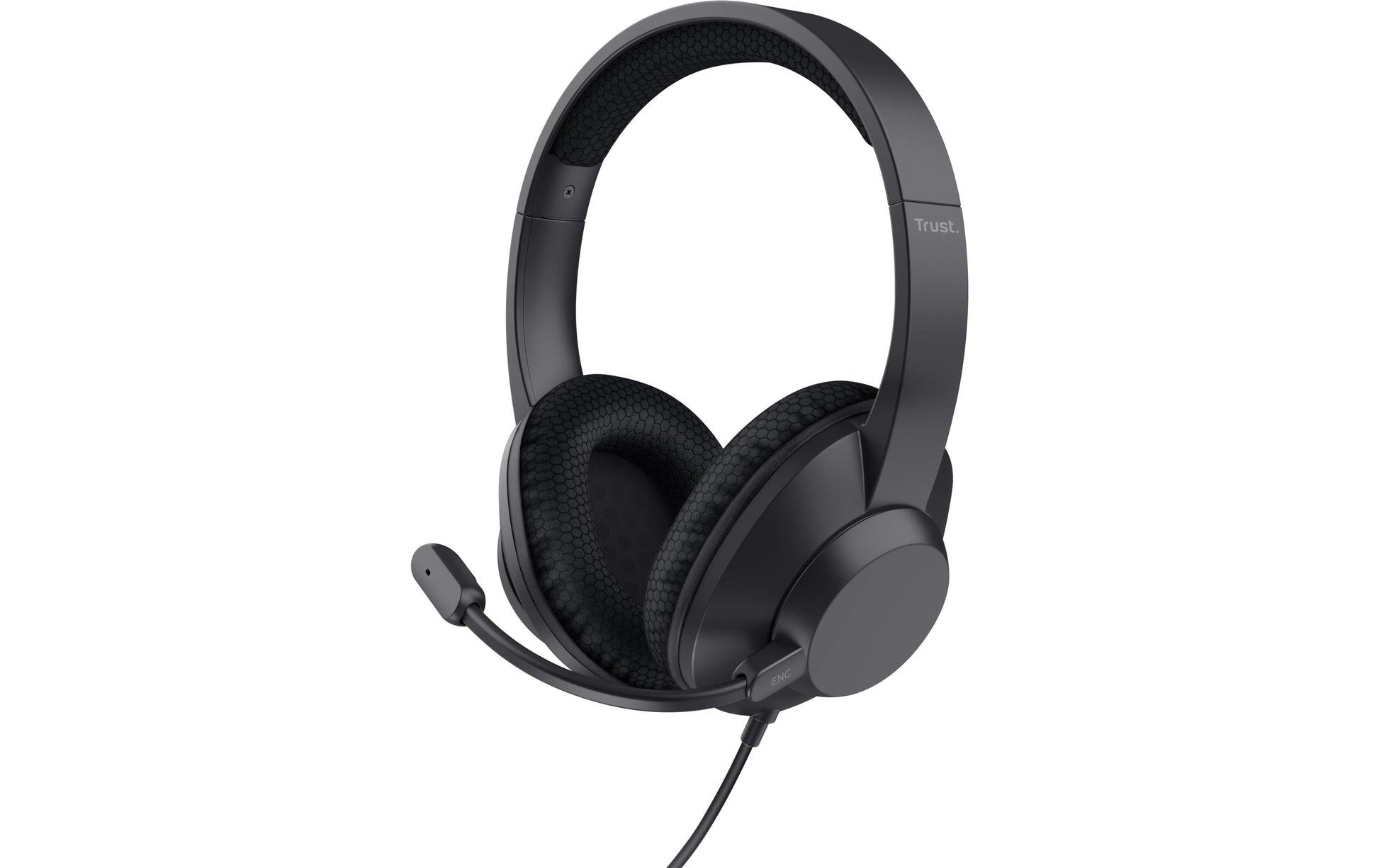 Trust Ayda Max – Duo Headset Over-Ear – USB-C, ENC Mikrofon – Schwarz