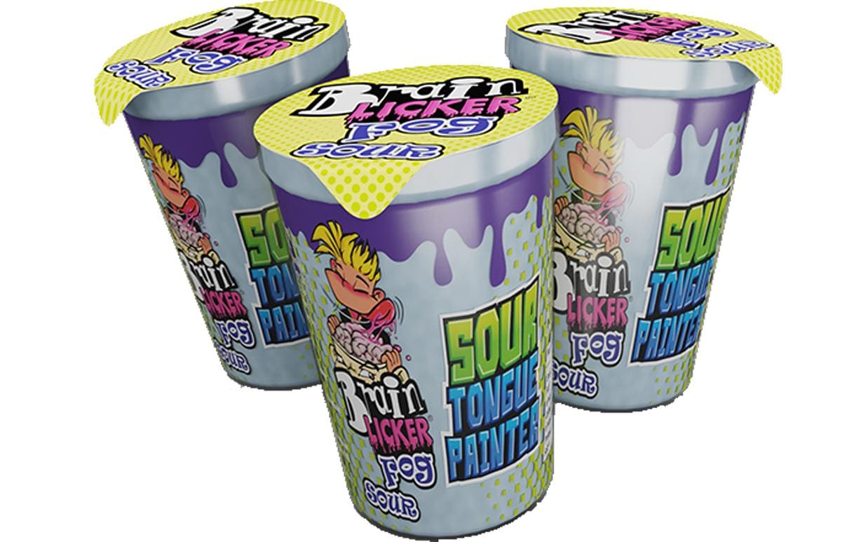 Brain Licker Zuckerwatte – Sauer – 60 g