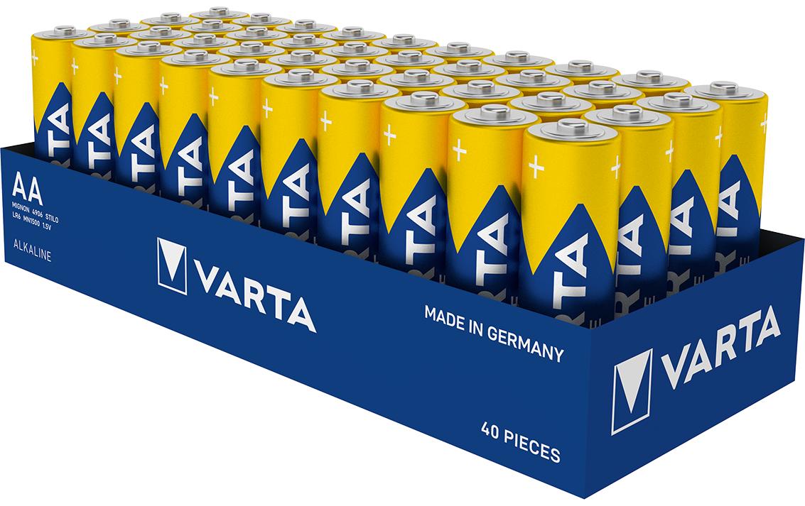 Varta AA Batterien, Alkaline, 1,5 V