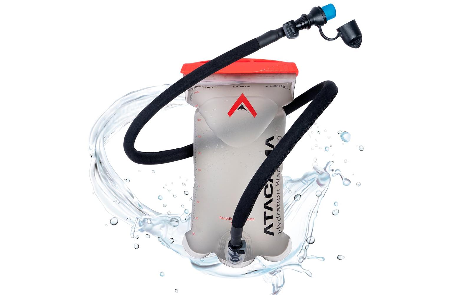 Atacama Trinkblase 2 l – Beissventil, Transparent