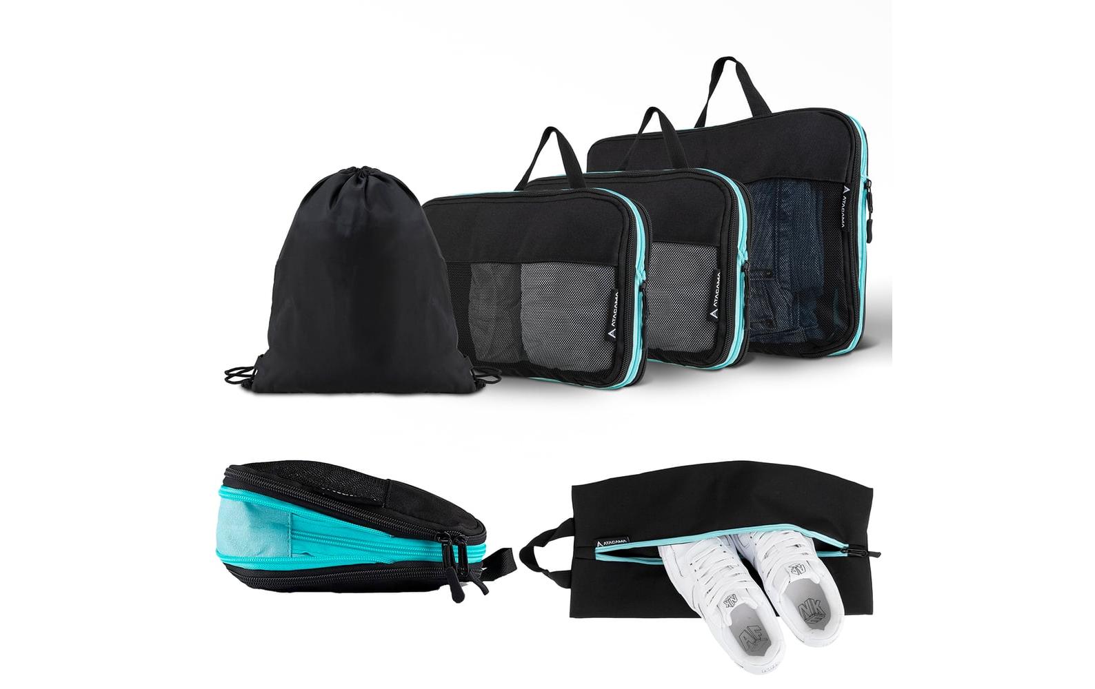 Atacama Kompressions-Packwürfel – schwarz