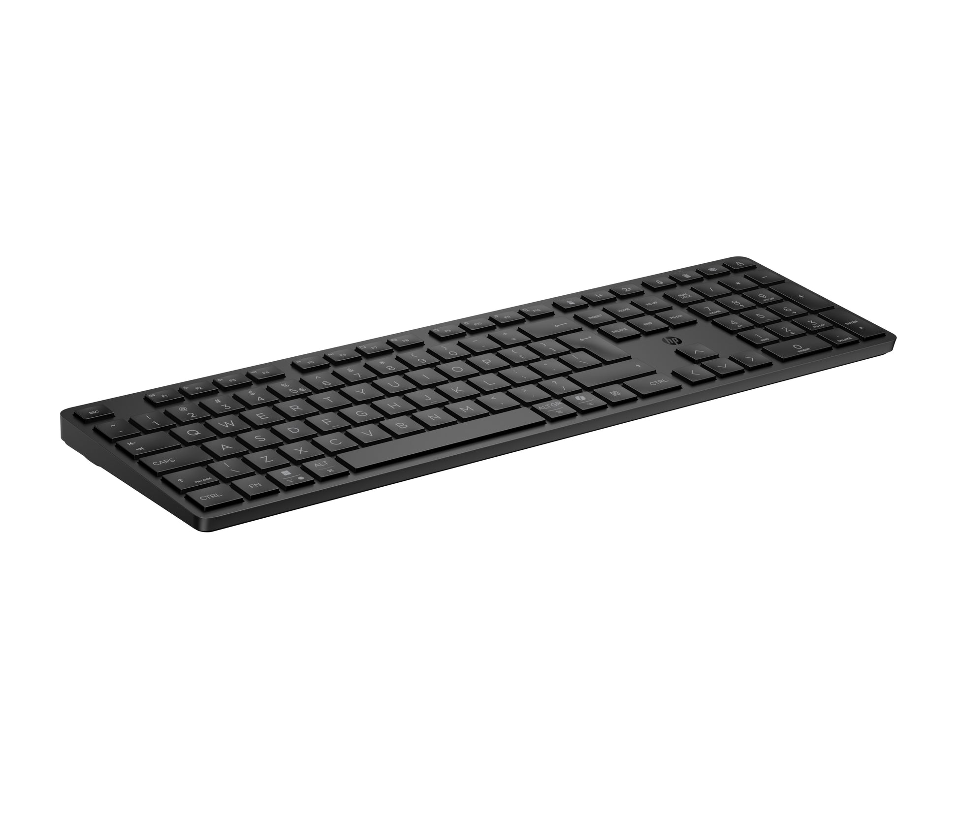 HP 495K – Tastatur – Bluetooth & 2,4 GHz (USB-A Empfänger) – leise Tasten – schwarz