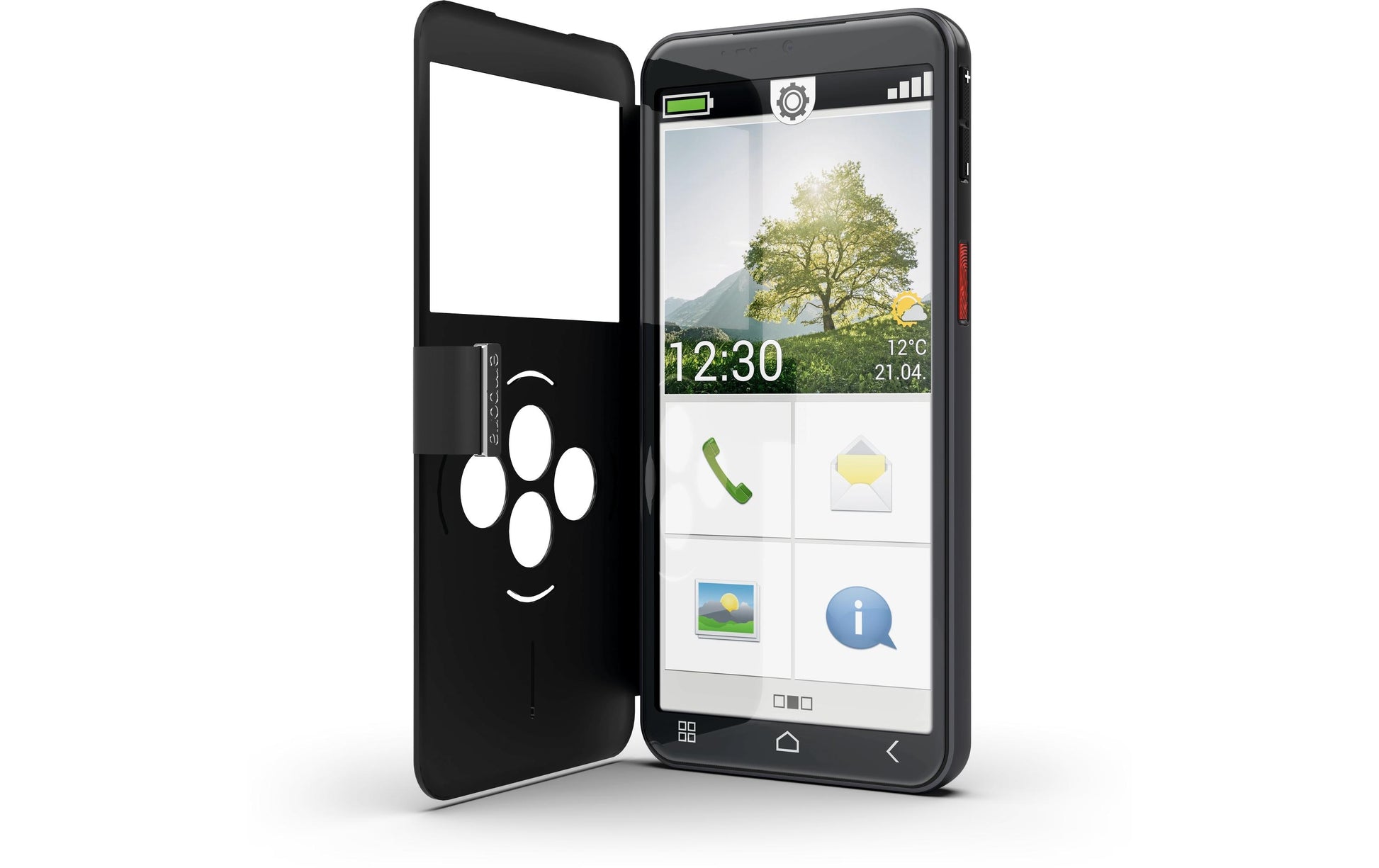Emporia SMART 7 lite – 5,4" – 128 GB – Schwarz