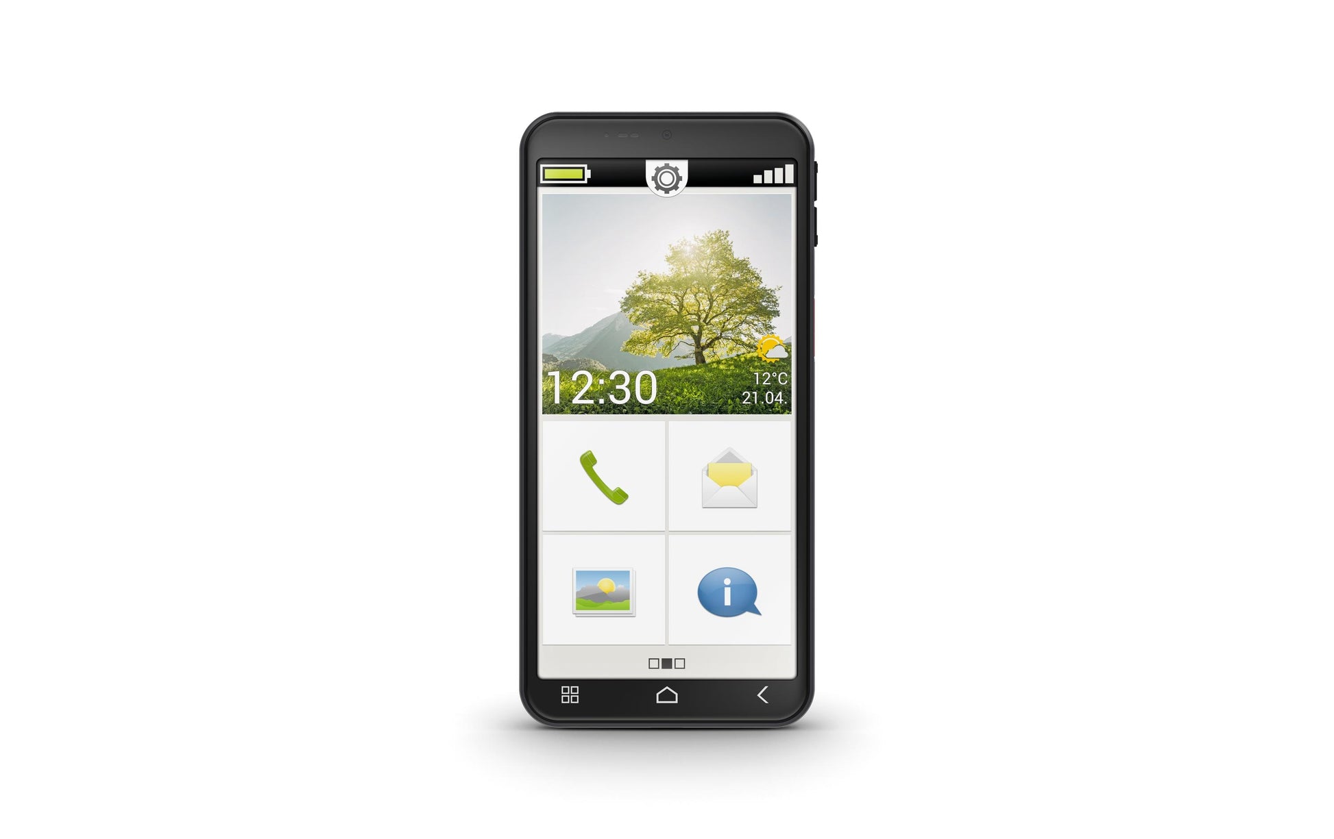 Emporia SMART 7 lite – 5,4" – 128 GB – Schwarz
