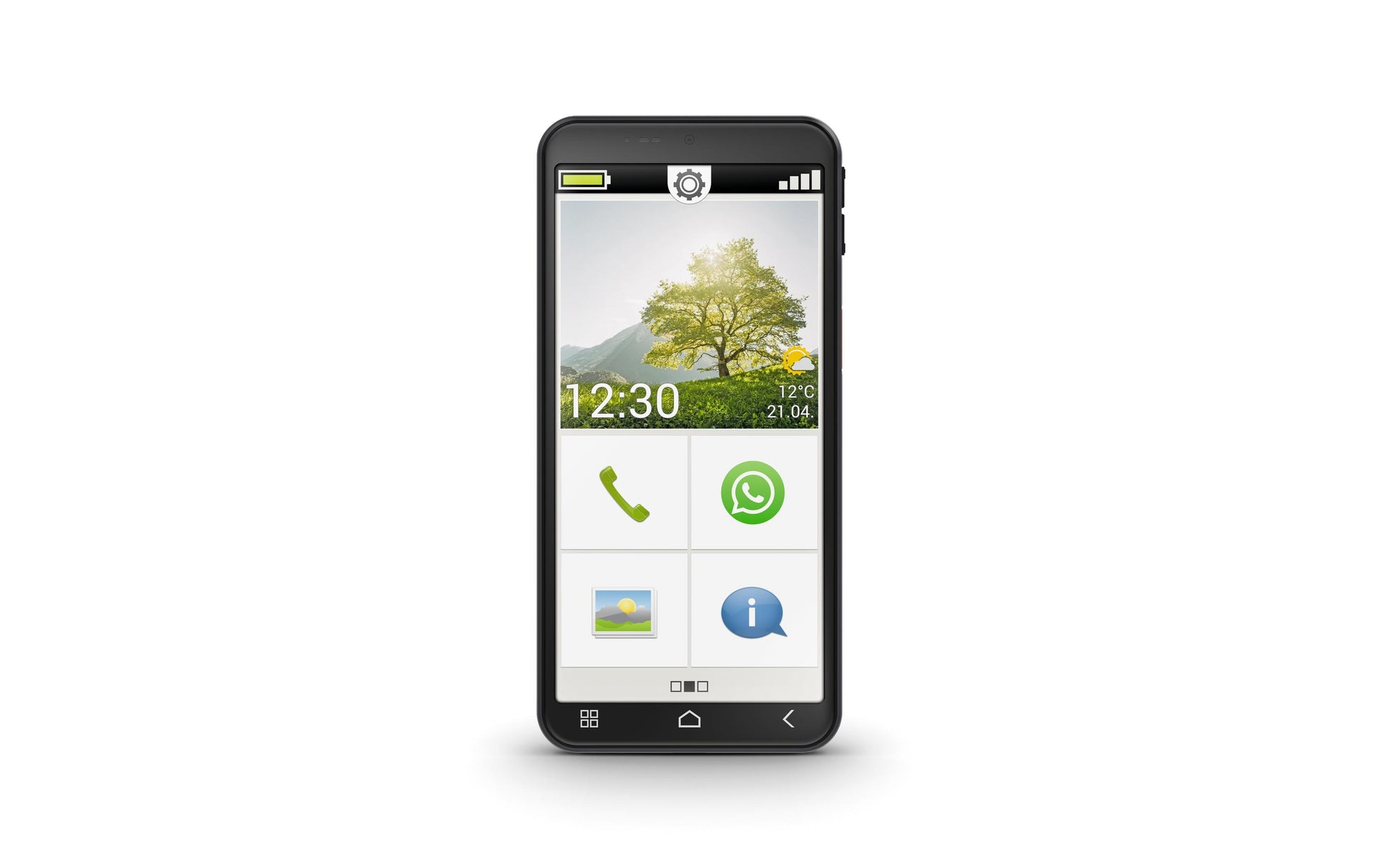 Emporia SMART 7 lite – 5,4" – 128 GB – Schwarz