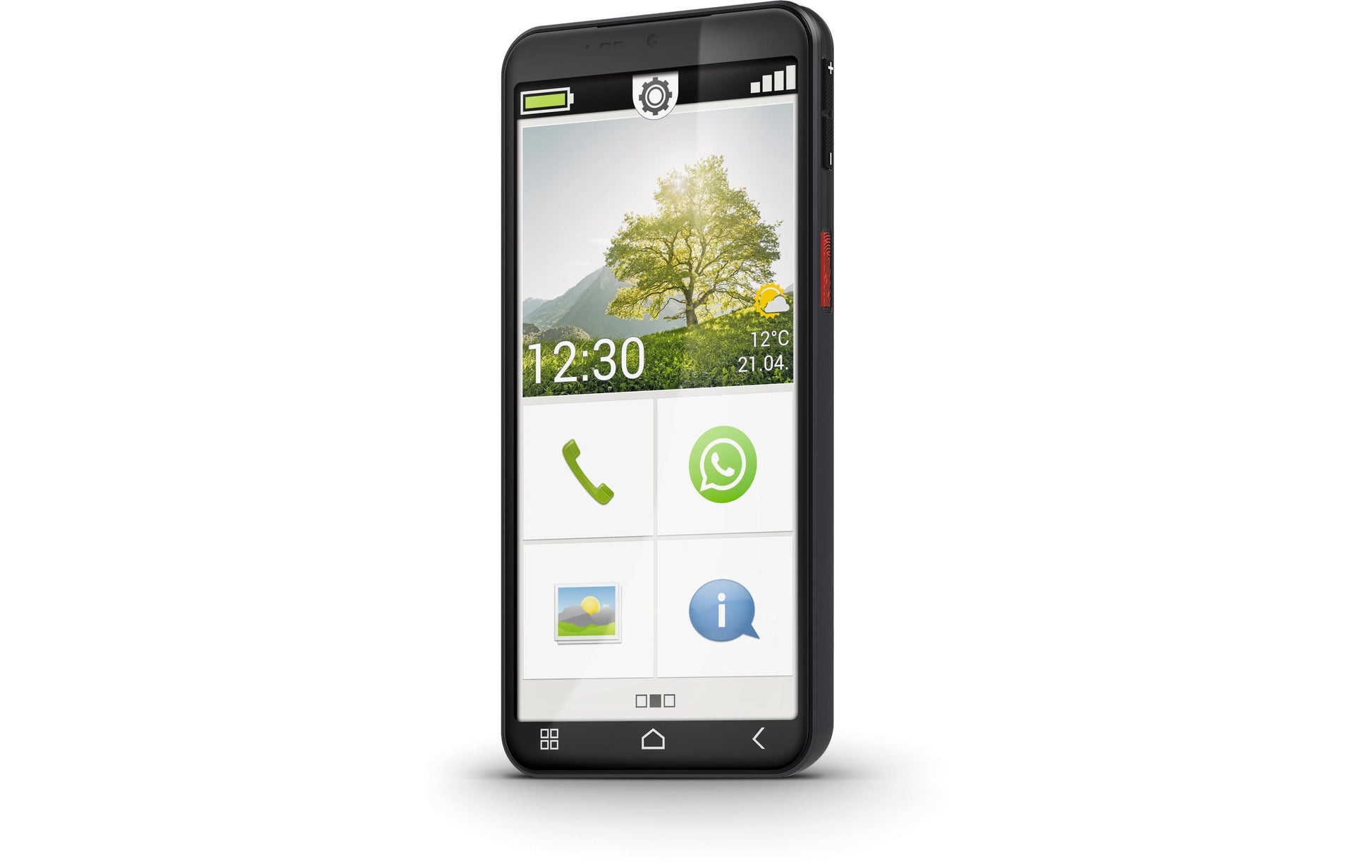 Emporia SMART 7 lite – 5,4" – 128 GB – Schwarz