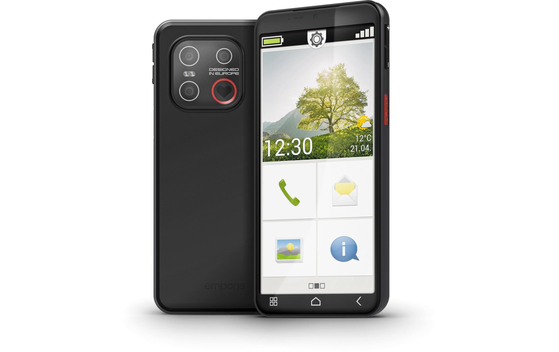 Emporia SMART 7 lite – 5,4" – 128 GB – Schwarz
