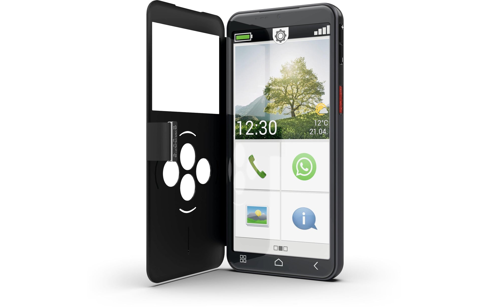 Emporia SMART 7 lite – 5,4" – 128 GB – Schwarz