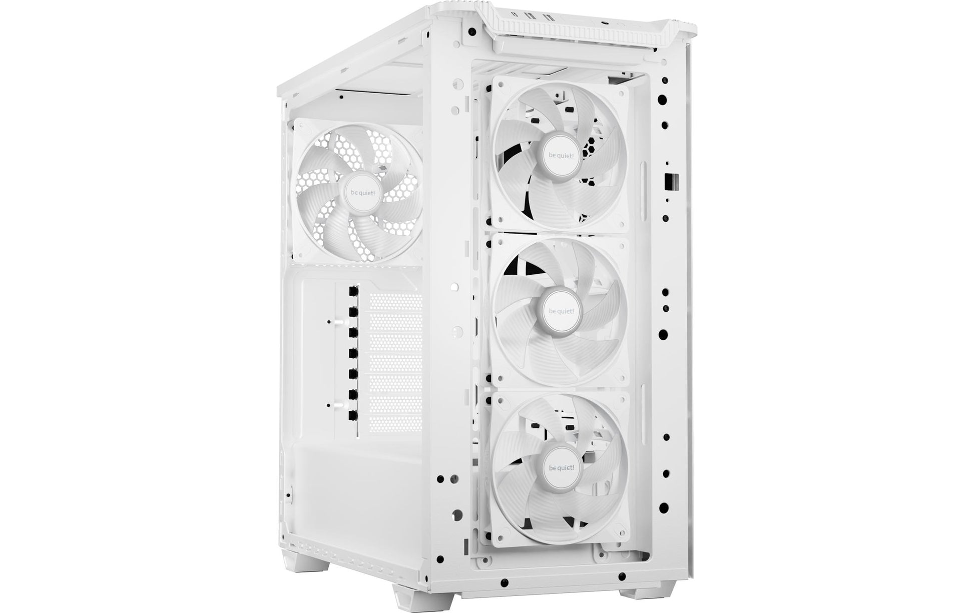 be quiet! be quiet Pure Base 501 LX – Midi-Tower – Weiss, ATX/mATX/Mini-ATX, 3×120/1×140 mm, 36,8 cm GPU
